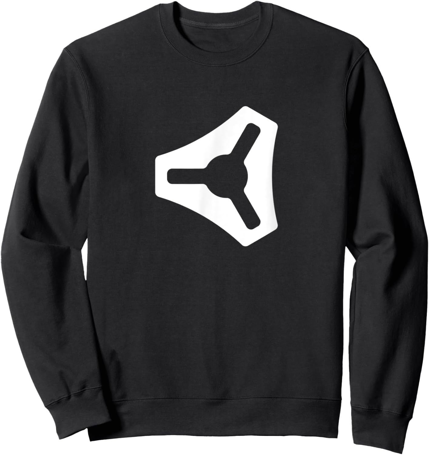 120 Logo V1 Engineering White Sweatshirt - Sweatshirt | Black