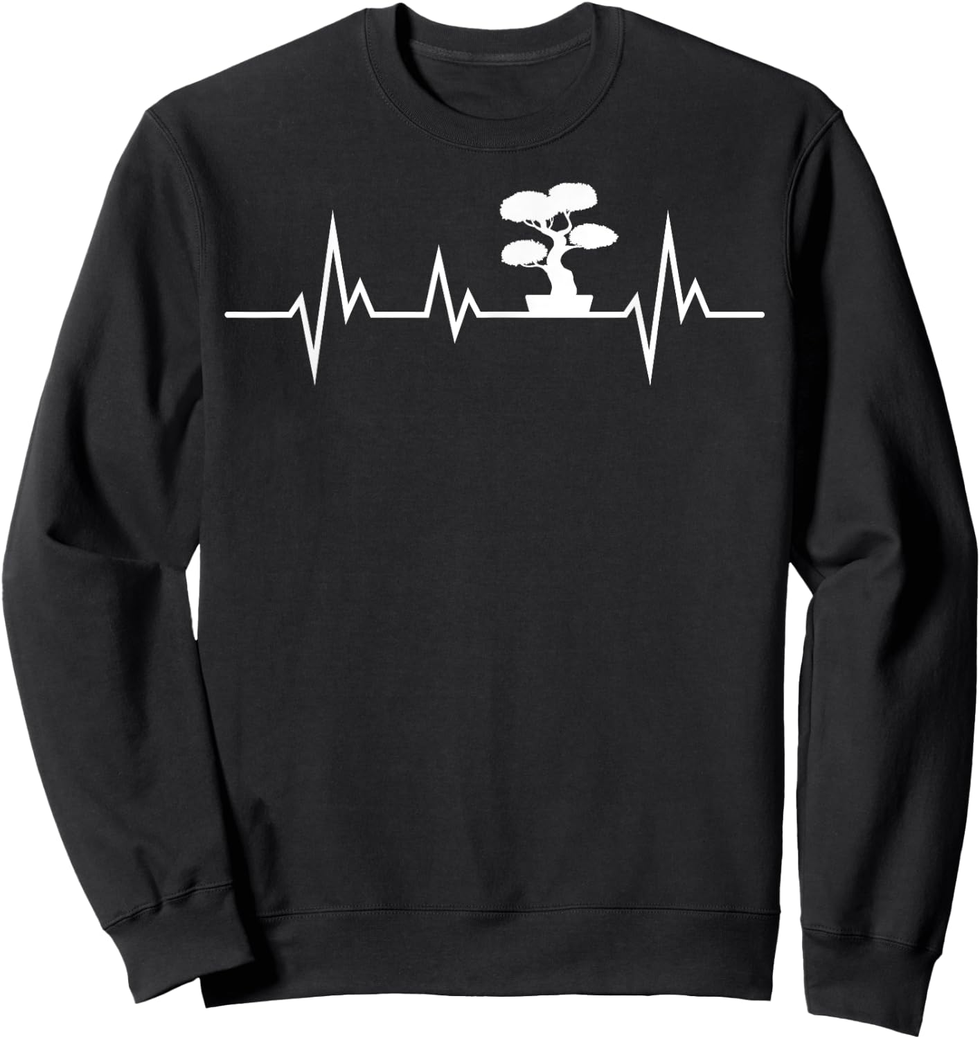 Cool Bonsai Tree Women Buddhist Gardening Wiring Sweatshirt - Sweatshirt | Black