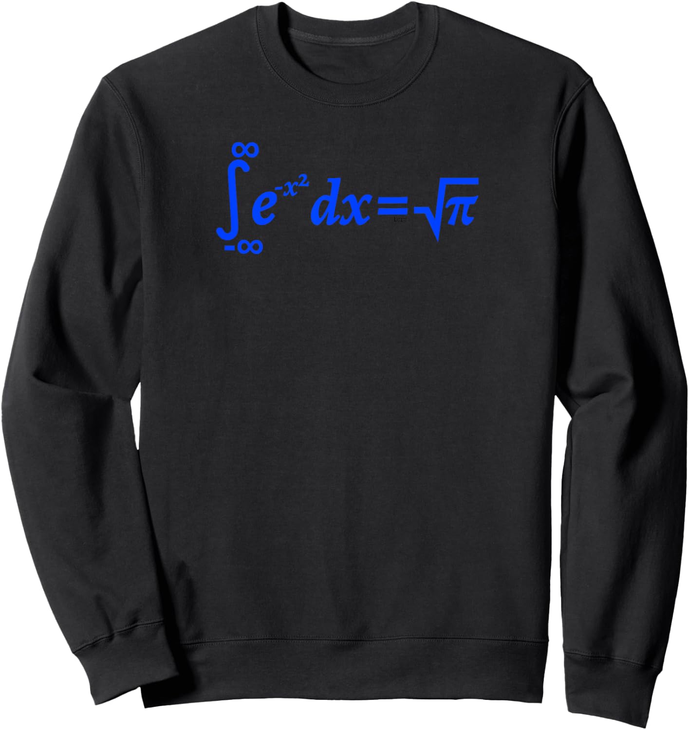 blackpenredpen cool math calculus the Gaussian integral Sweatshirt - Sweatshirt | Black