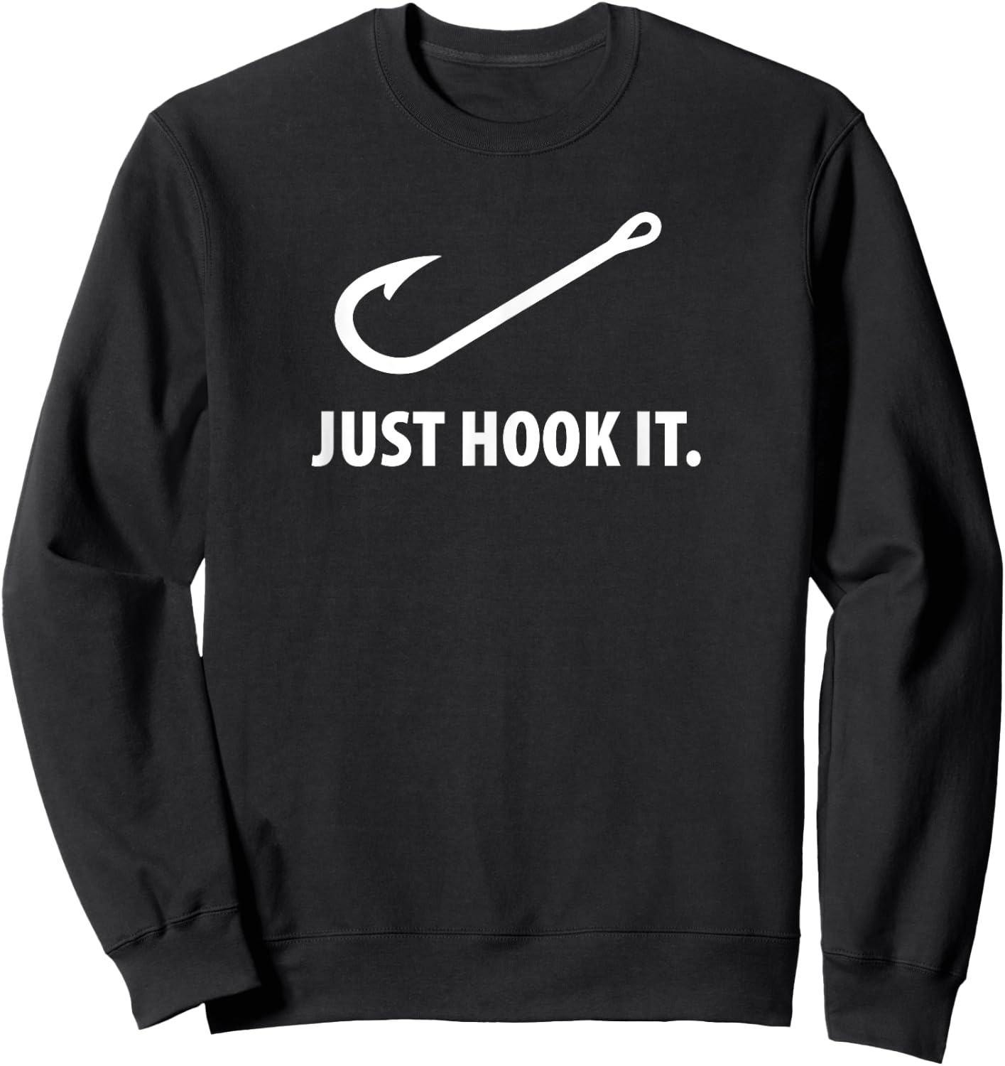 Just Hook It Sweatshirt - Sweatshirt | Black