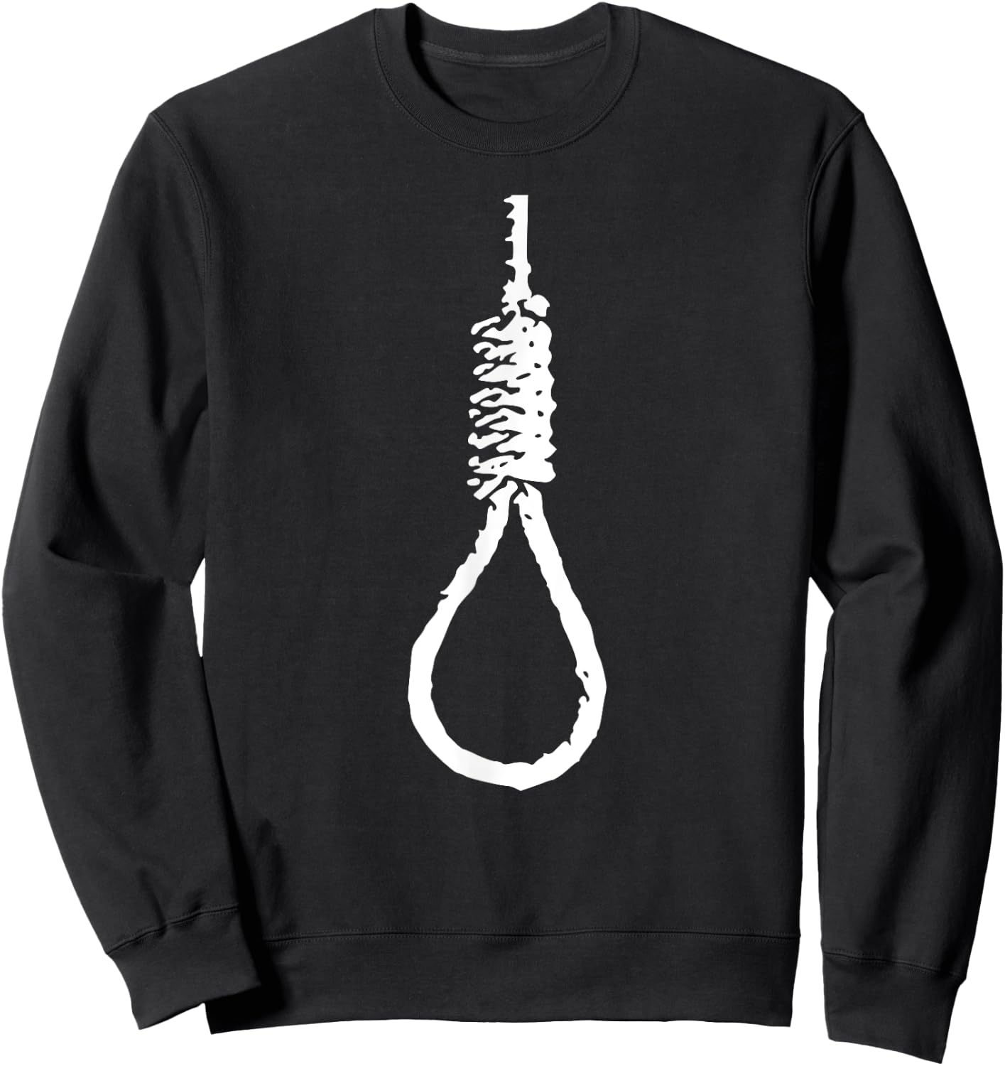 Hangman - Funny Halloween Costume Gifts Halloween Hangman Costume Black -Adults Small Classic Fit Short Sleeve Modern Halloween Celebration Sweatshirt - Sweatshirt | Black