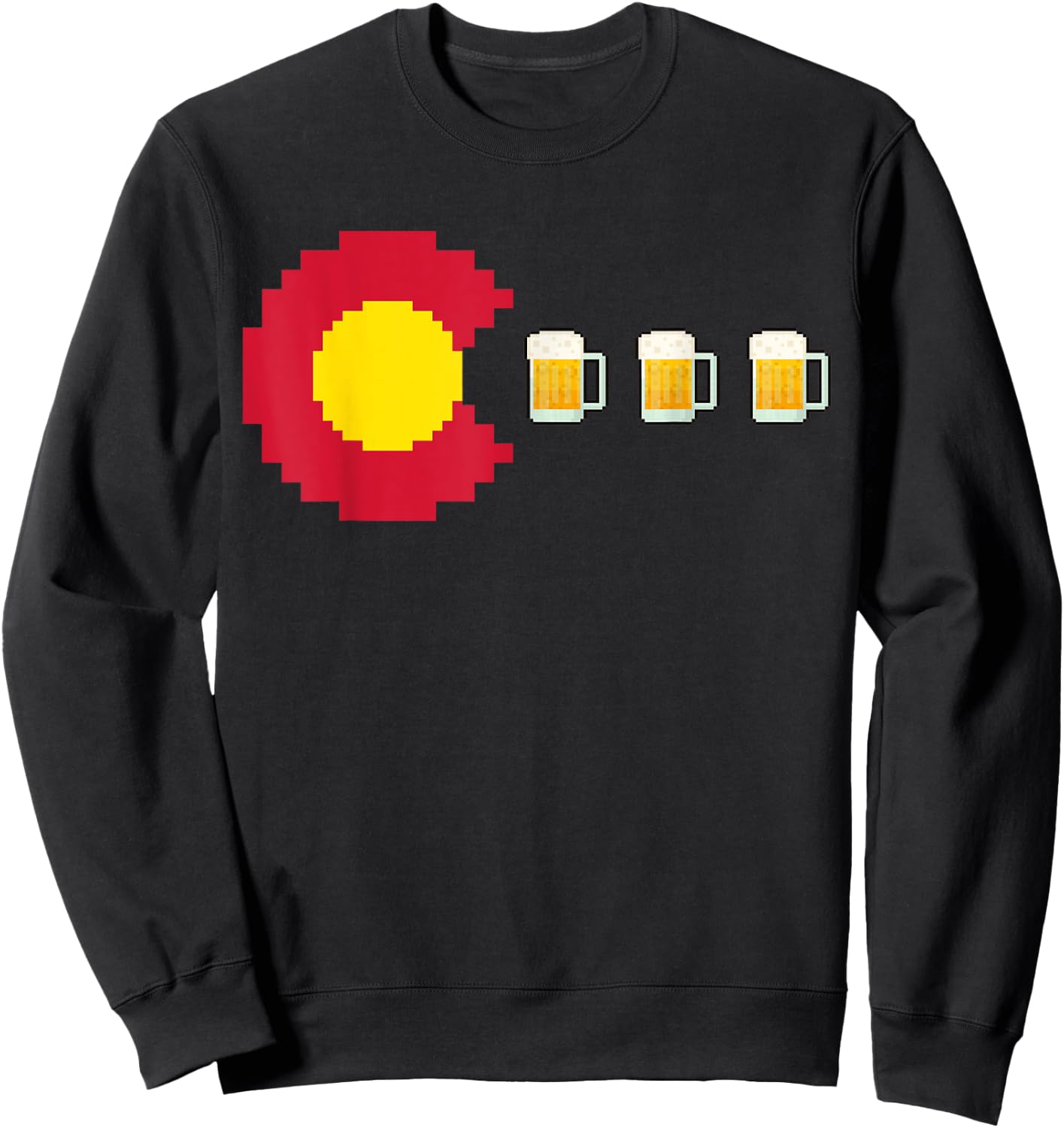 Funny Colorado Beer Brewery Sweatshirt - Sweatshirt | Black