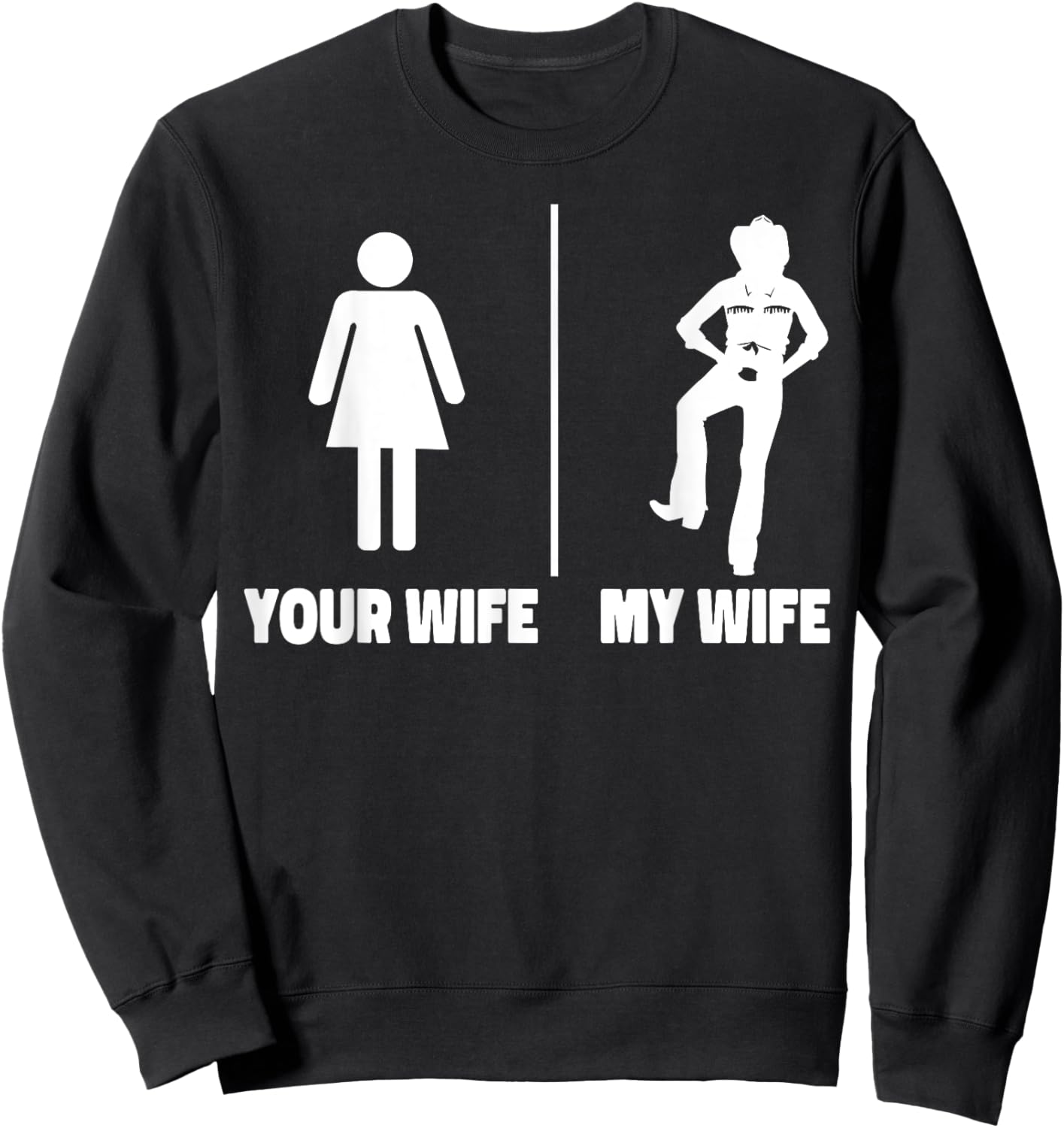 Line Dancing Dance Teacher Your Wife My Wife Sweatshirt - Sweatshirt | Black