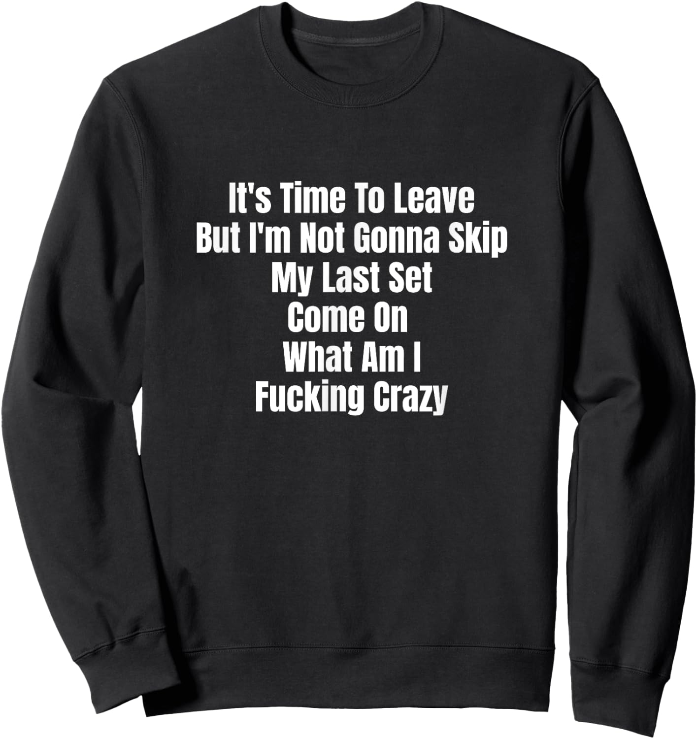 Funny Sam Sulek Advice Quotes Wisdom Gym Culture Memes Sweatshirt - Sweatshirt | Black