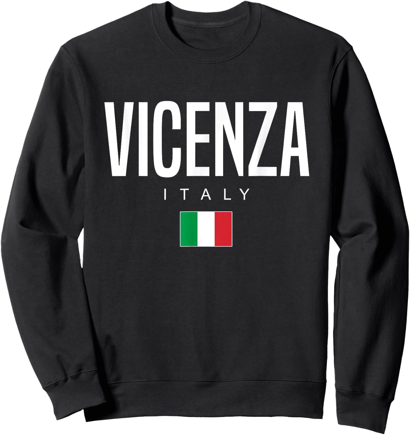 Vicenza Italy Sweatshirt - Sweatshirt | Black