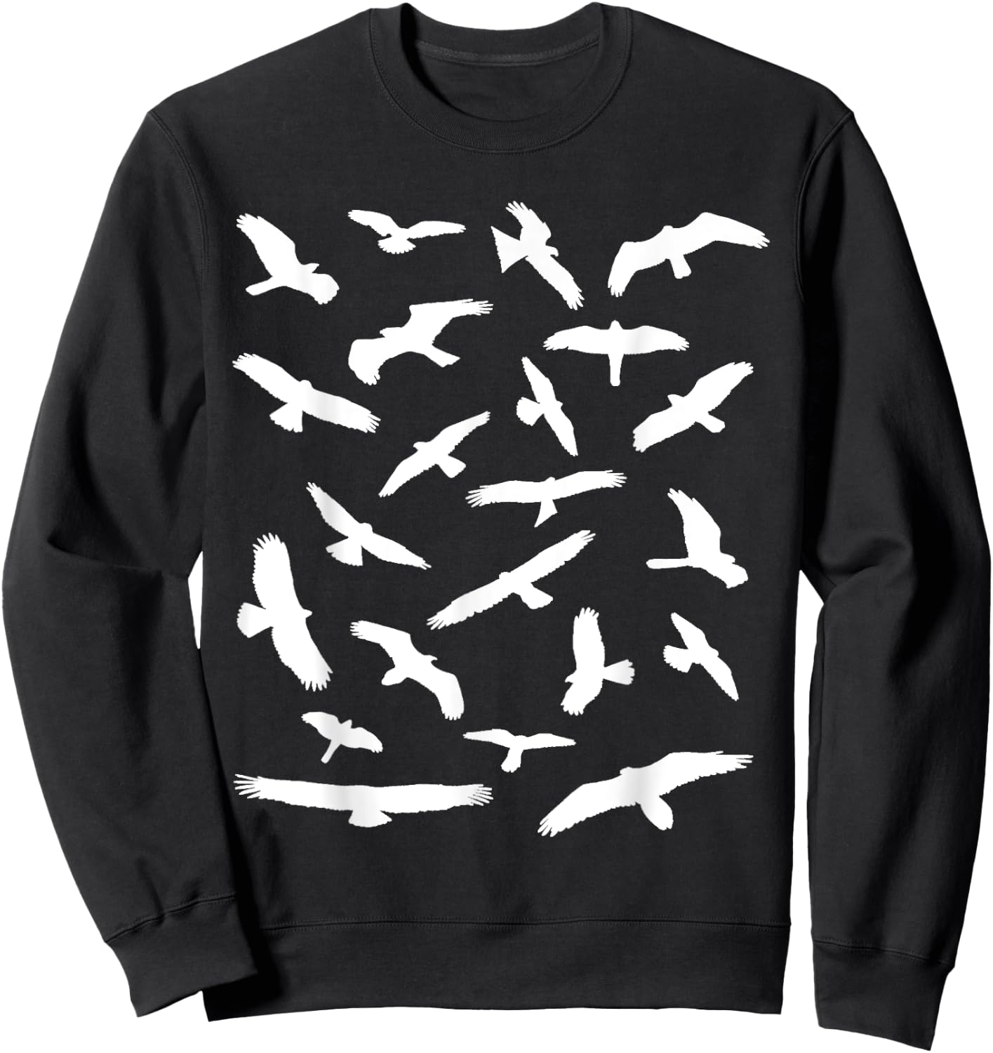 Types Of Wild Birds Prey in The UK |Gift &Women&Kids Sweatshirt - Sweatshirt | Black