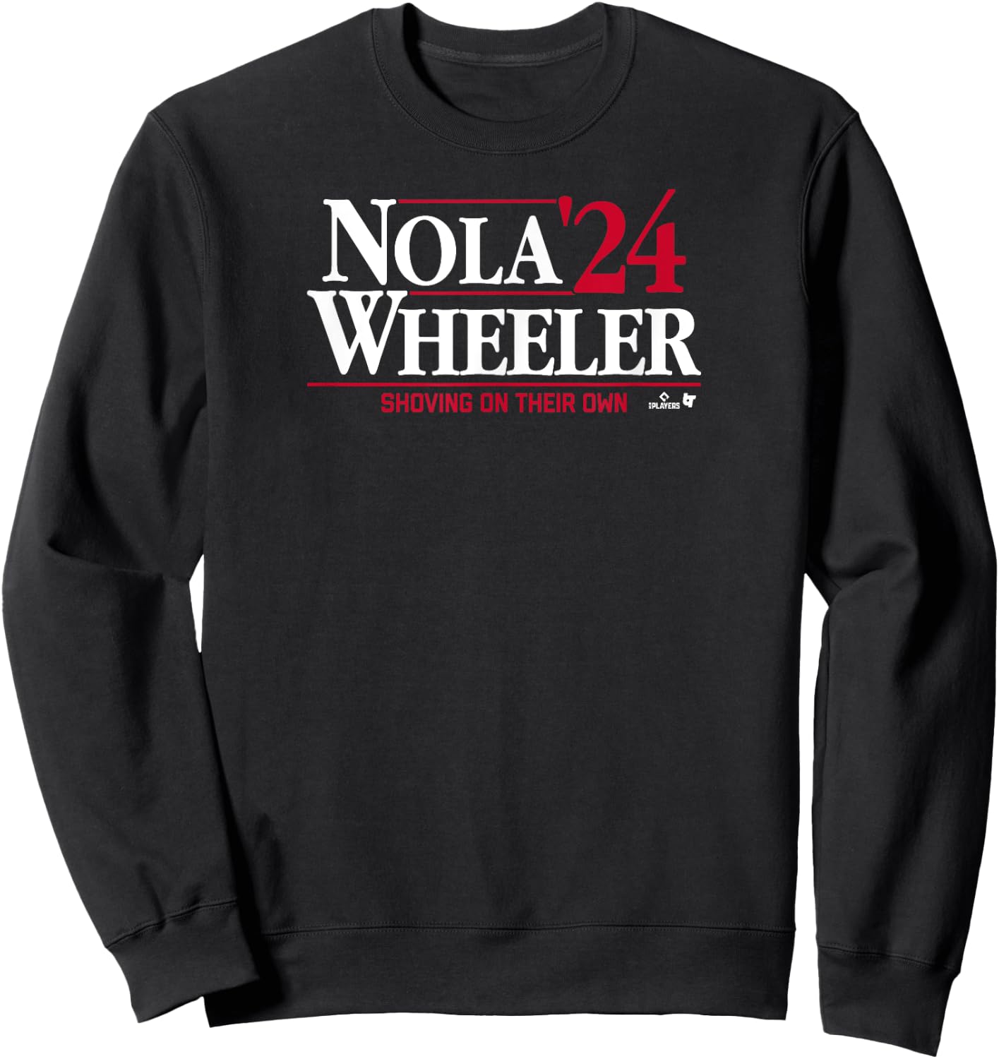 Aaron Nola & Zack Wheeler '24 - Philadelphia Baseball Sweatshirt - Sweatshirt | Black