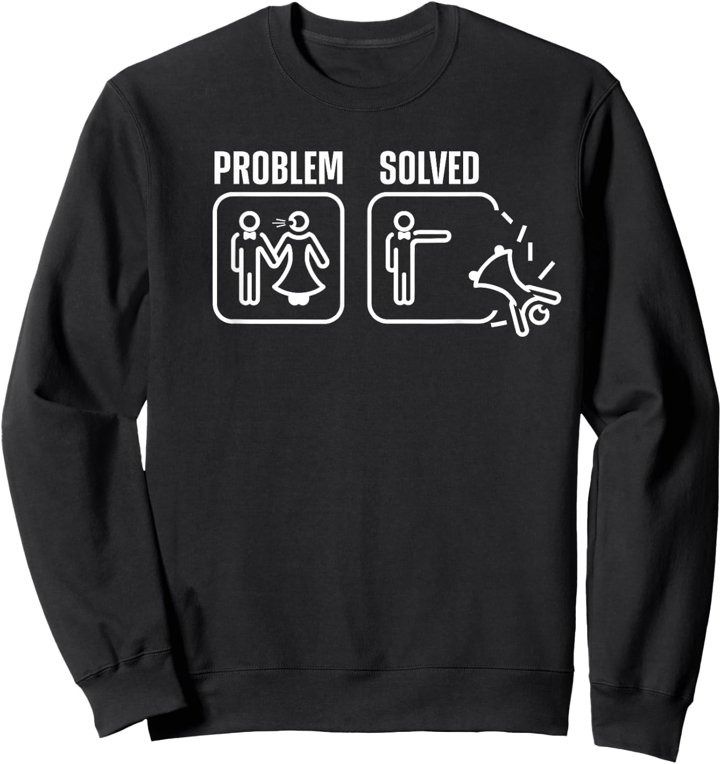 Funny Recently Divorce Art Women Divorcee Support Sweatshirt - Sweatshirt | Black