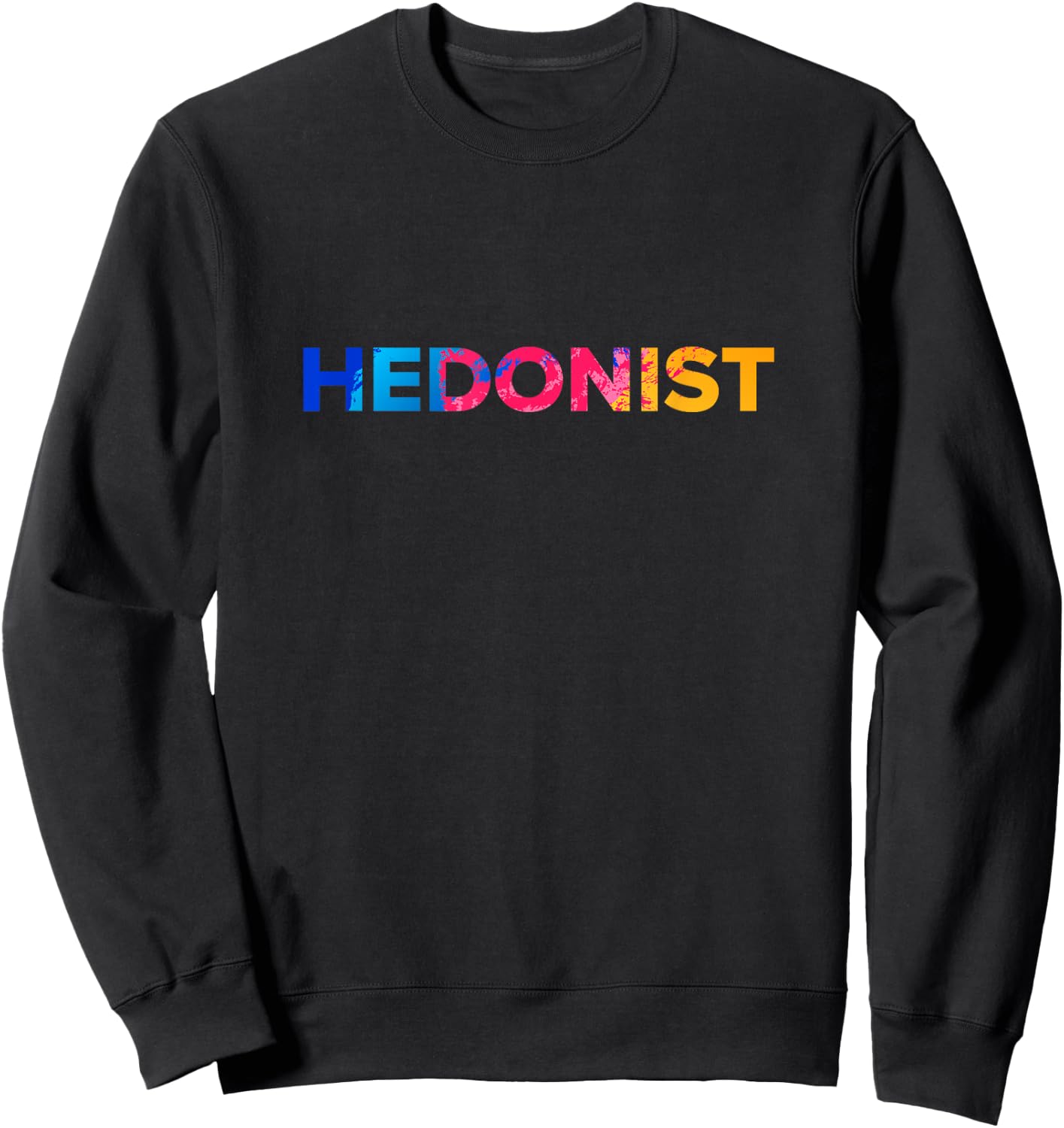 Hedonist Multicolor Sweatshirt - Sweatshirt | Black