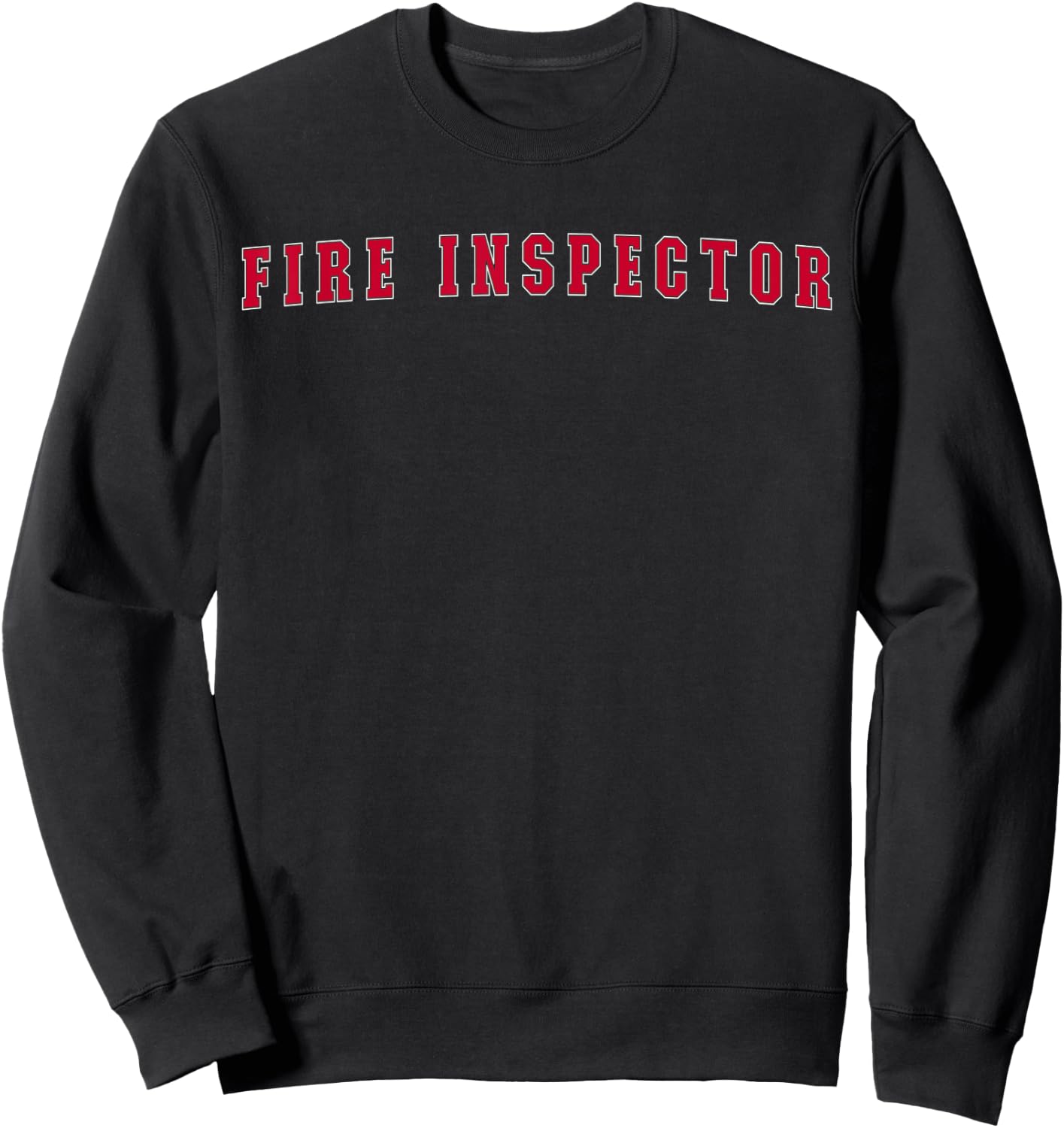 Fire Inspector Sweatshirt - Sweatshirt | Black