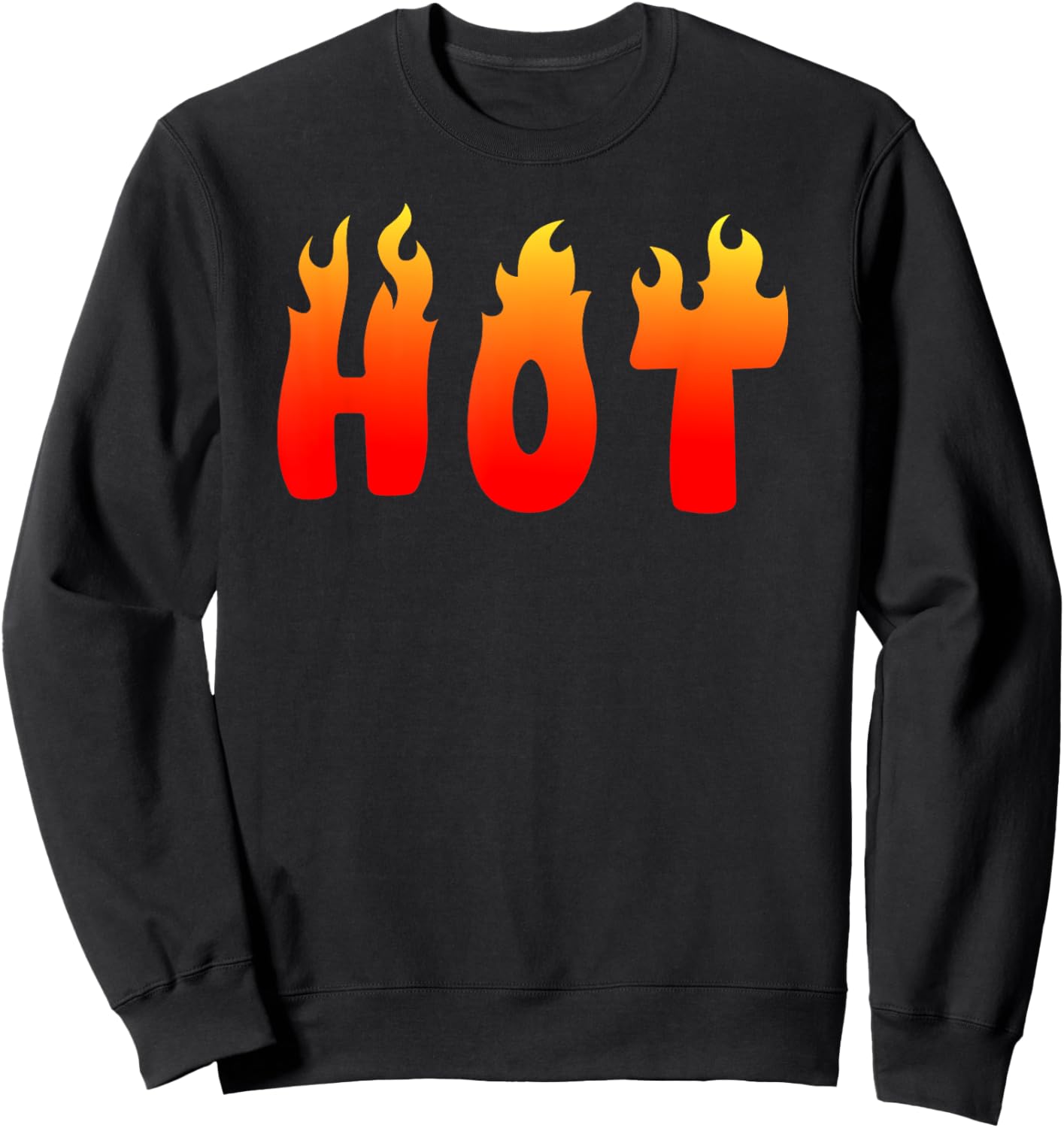 Funny Hot and Cold Costume Halloween Family Matching Sweatshirt - Sweatshirt | Black