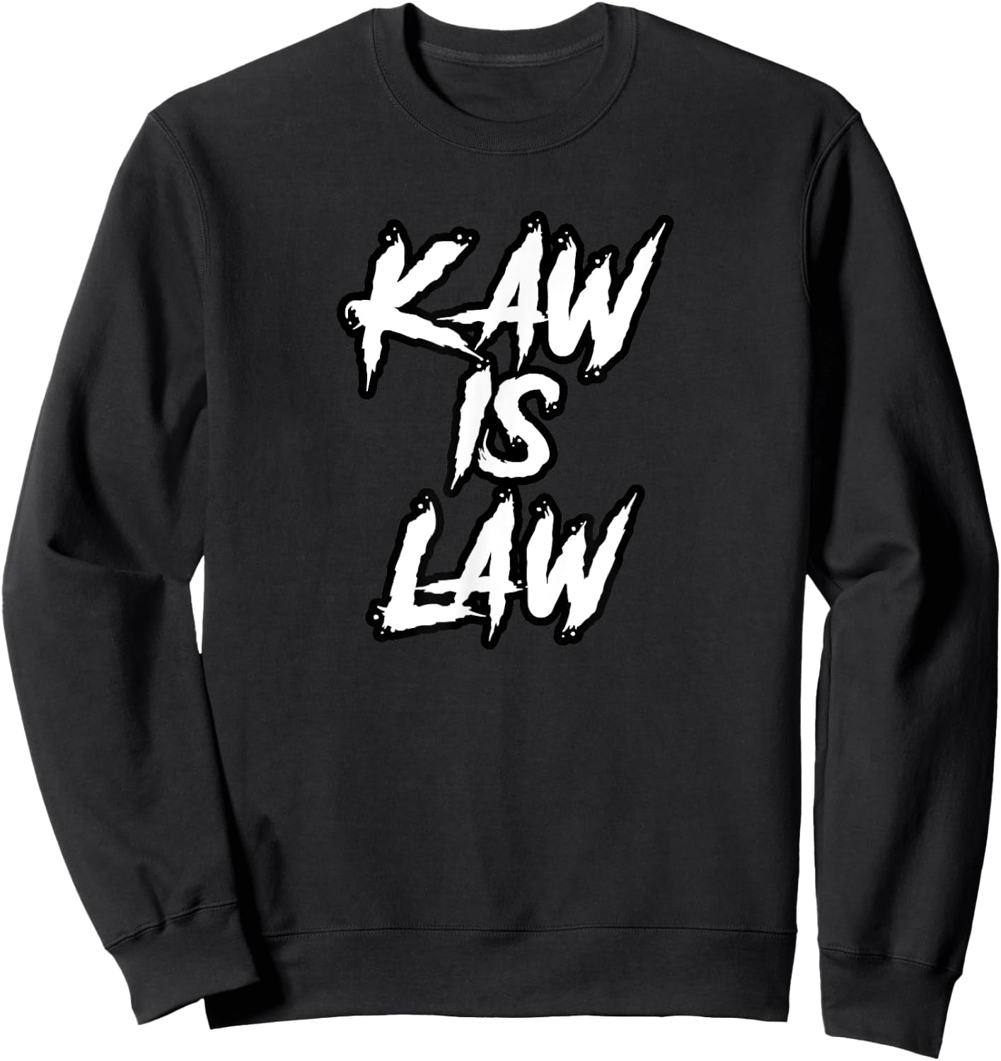 Kaw is Law Battlehawks St. Louis Football Tailgate Sweatshirt - Sweatshirt | Black