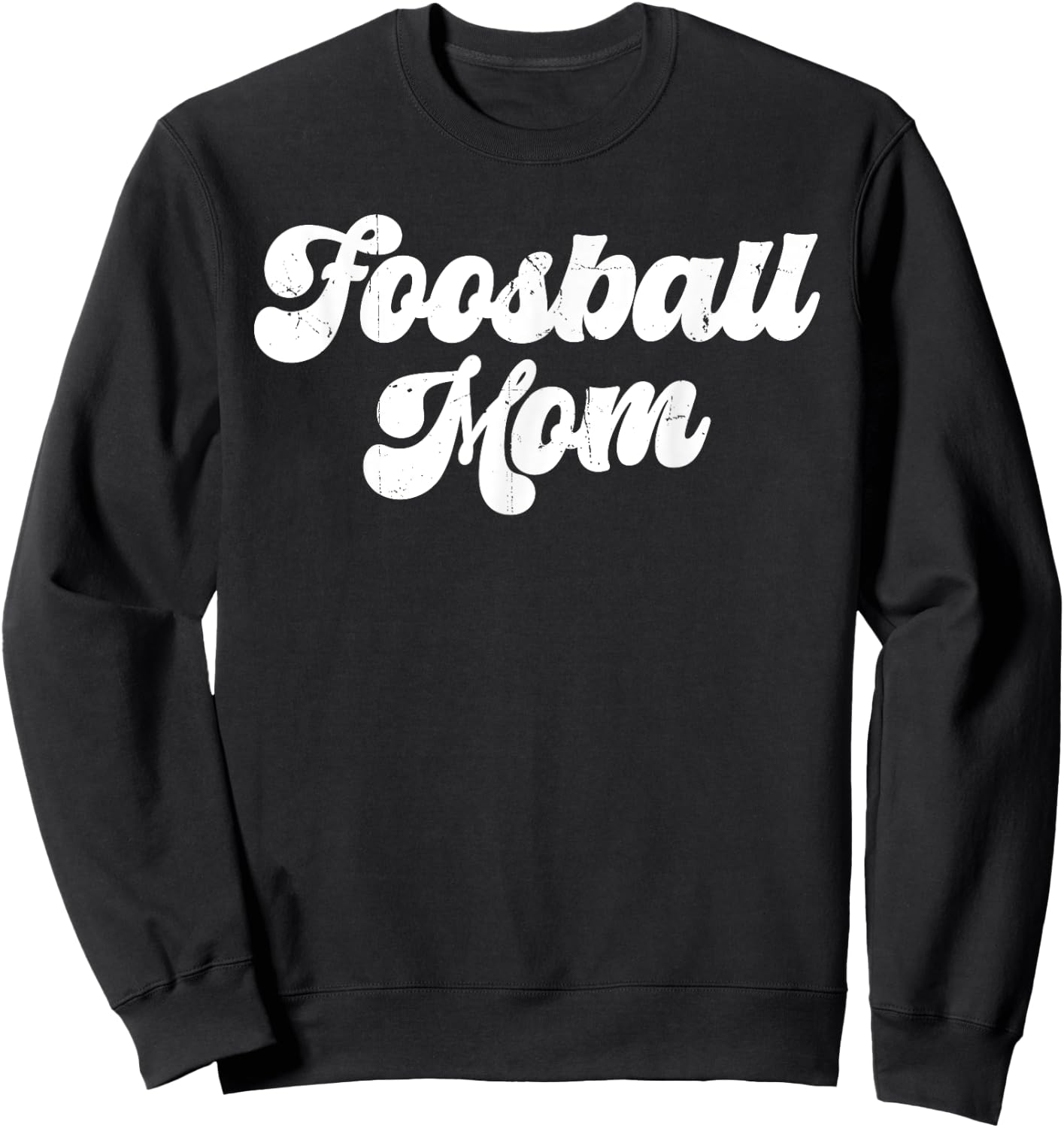 Foosball Mom Women Table Soccer Player Sweatshirt - Sweatshirt | Black