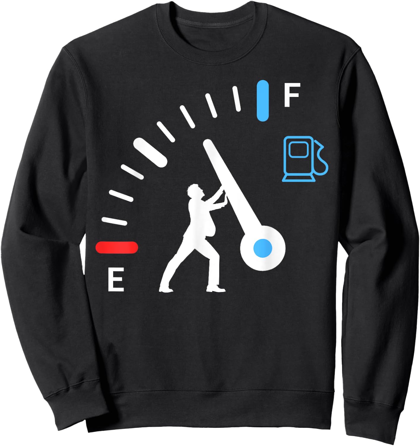 Gas Station Attendant Gas Pump Gasoline Fuel Sweatshirt - Sweatshirt | Black