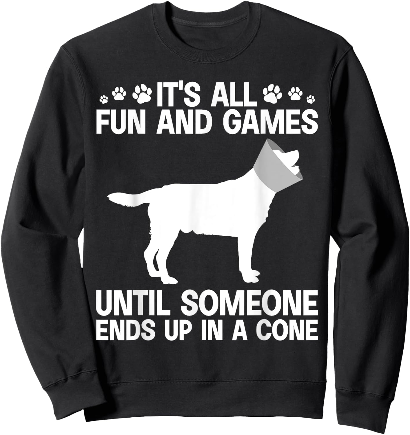Funny Veterinarian Women Vet Tech Dog Lover Animal Sweatshirt - Sweatshirt | Black