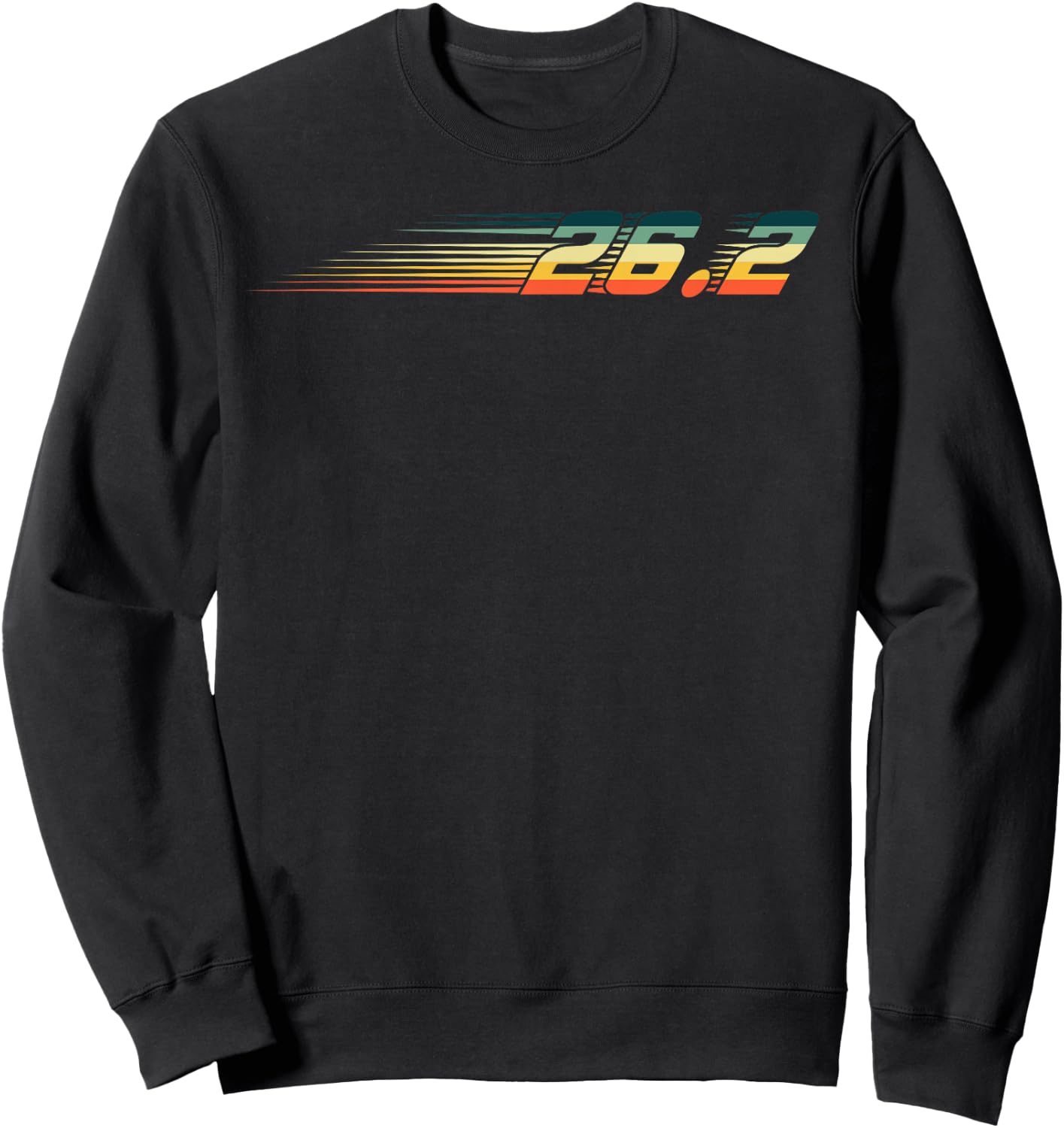 Cool Marathon Art Women Marathoner Running Finisher Sweatshirt - Sweatshirt | Black