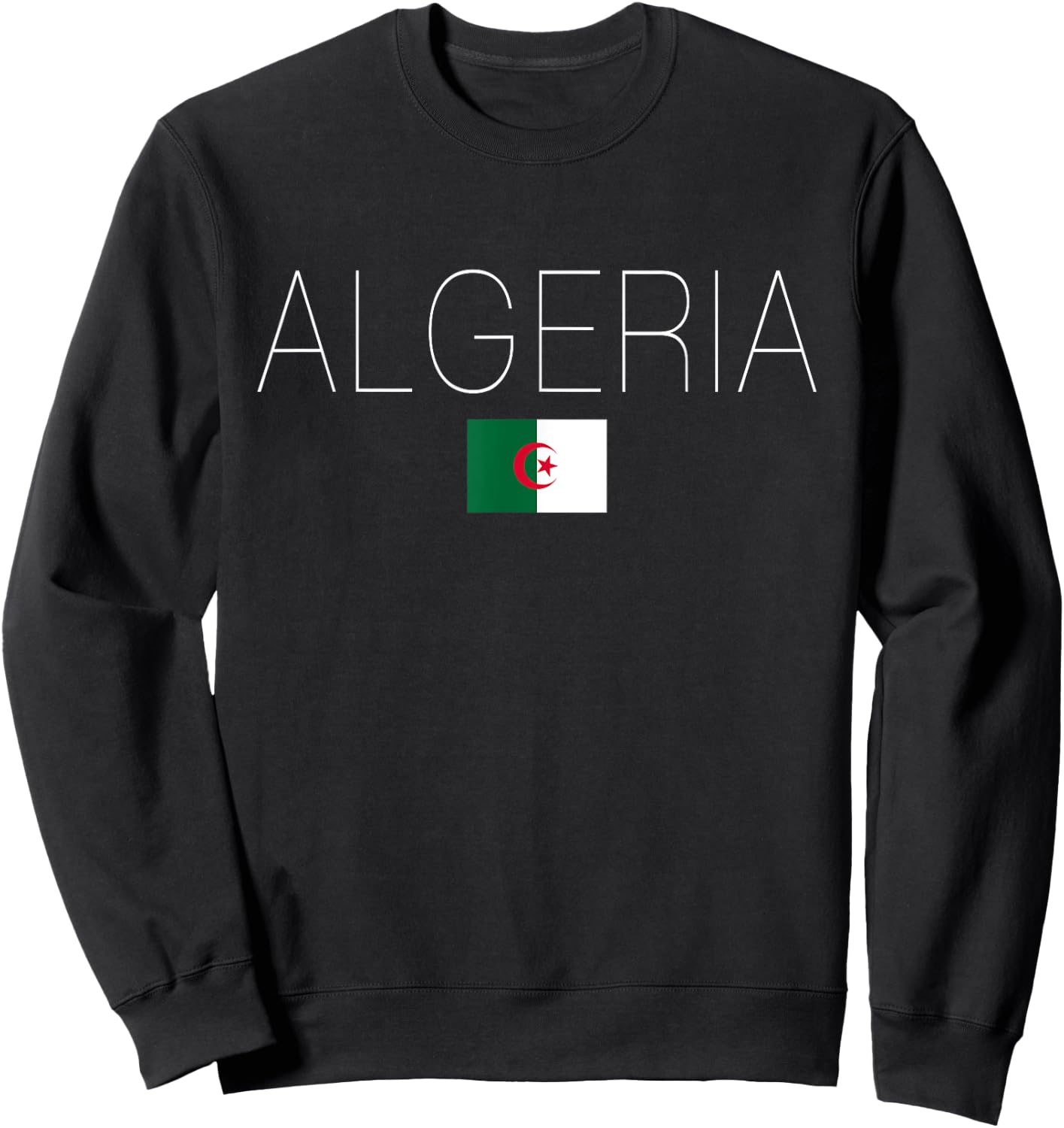 Algeria Sweatshirt - Sweatshirt | Black