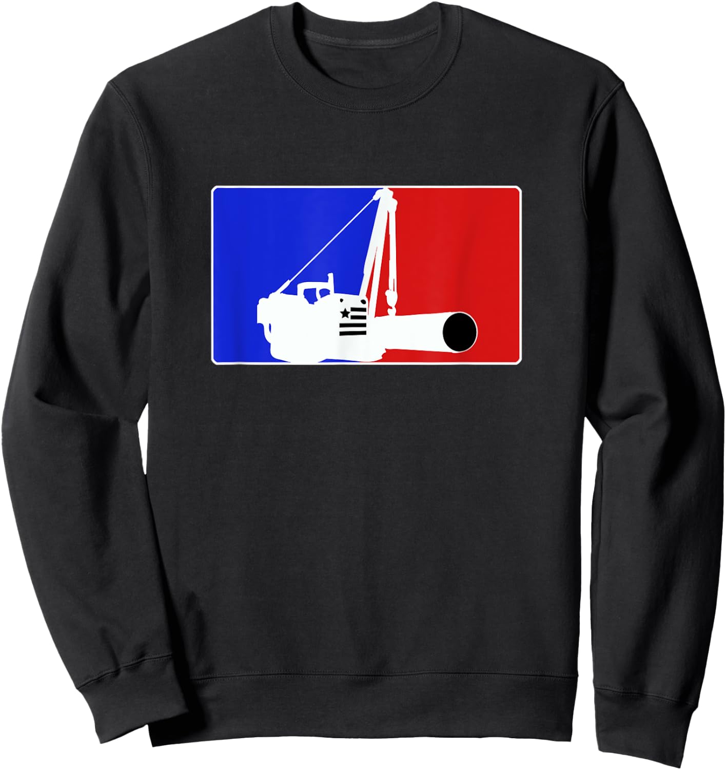 Pipeliner Red, White, and Blue Sweatshirt - Sweatshirt | Black