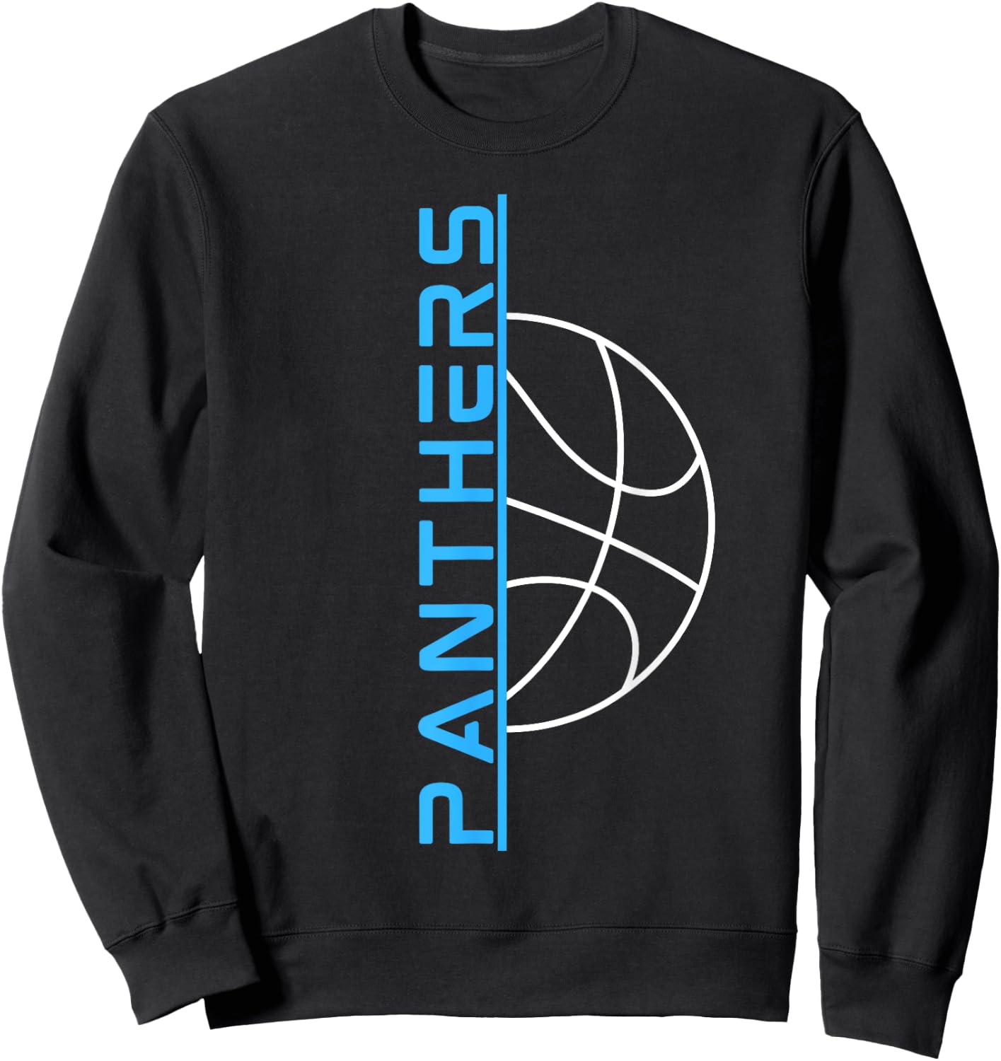 Panthers Basketball Sweatshirt - Sweatshirt | Black