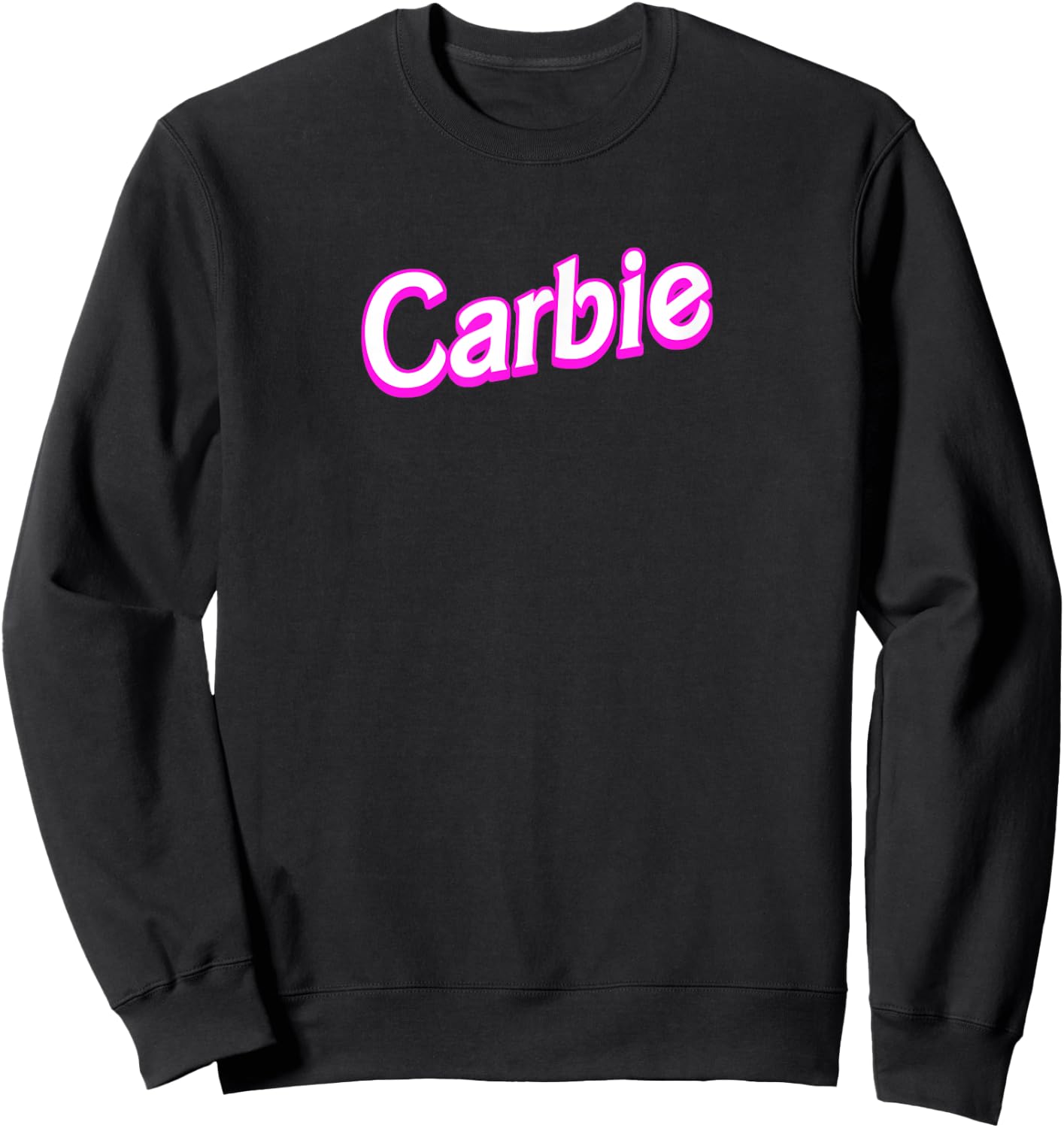 Carbie Funny Carbs and Dieting Childhood Doll Sweatshirt - Sweatshirt | Black