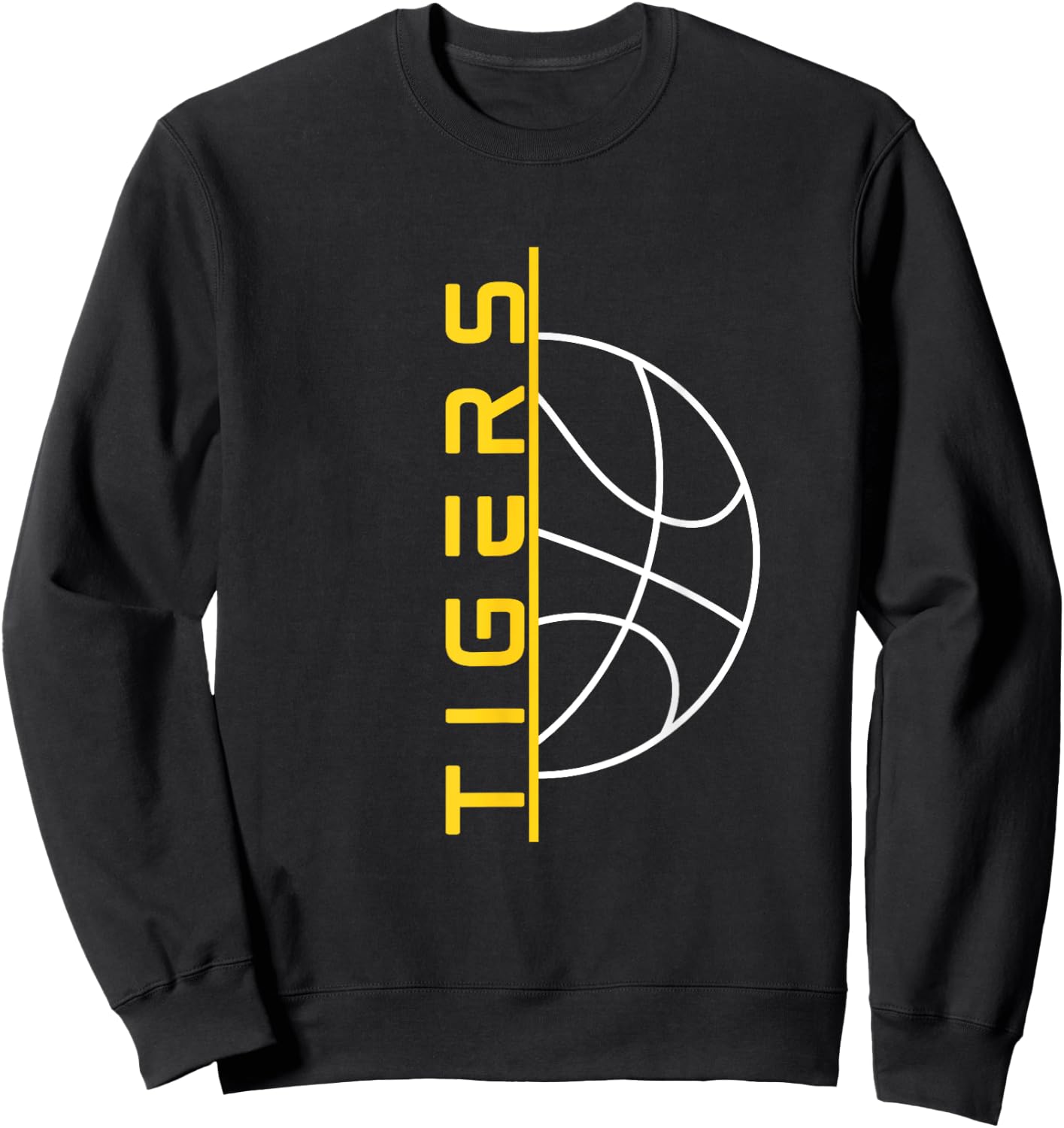 Tigers Basketball Sweatshirt - Sweatshirt | Black