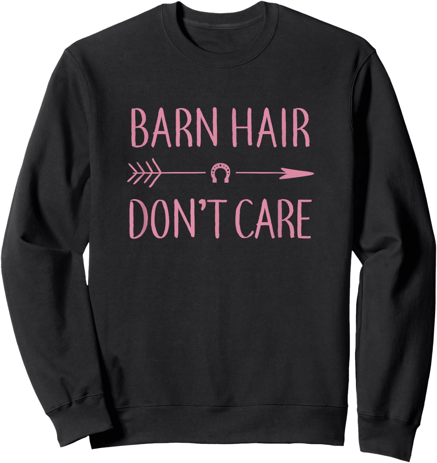 Funny Horse Shirt Teens Girls Horse Lovers Sweatshirt - Sweatshirt | Black