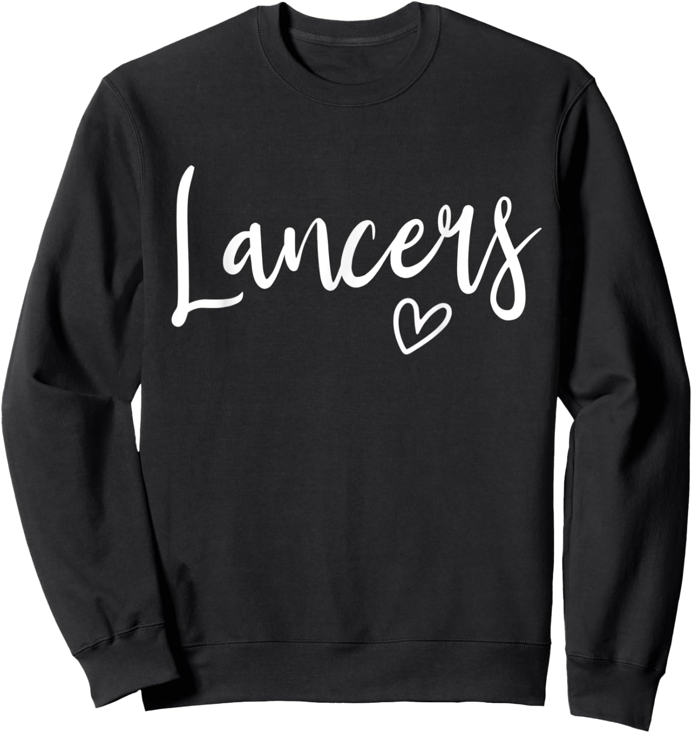 Lancers High School Lancers Sports Team Women's Lancers Sweatshirt - Sweatshirt | Black