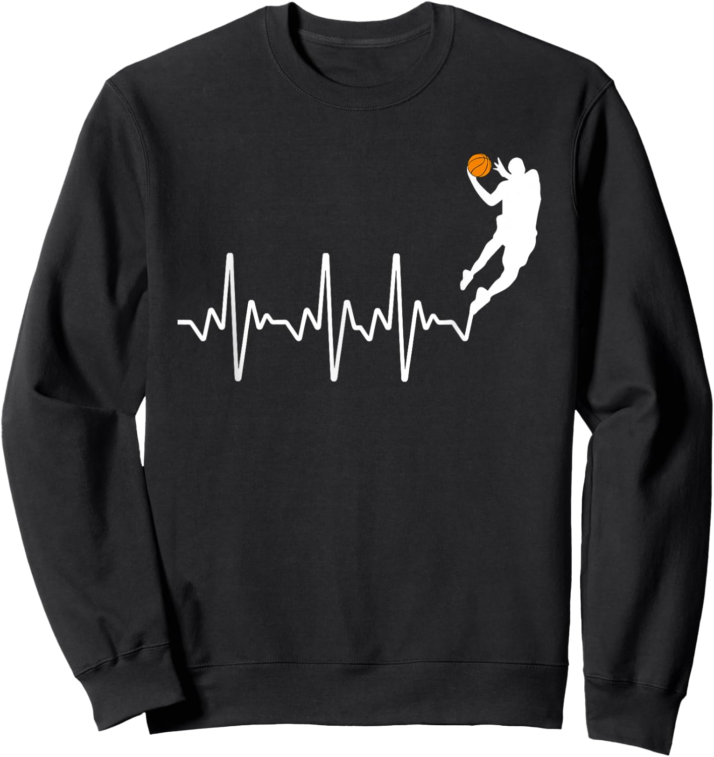 Cute Basketball Women Player Coach Basketball Lovers Sweatshirt - Sweatshirt | Black