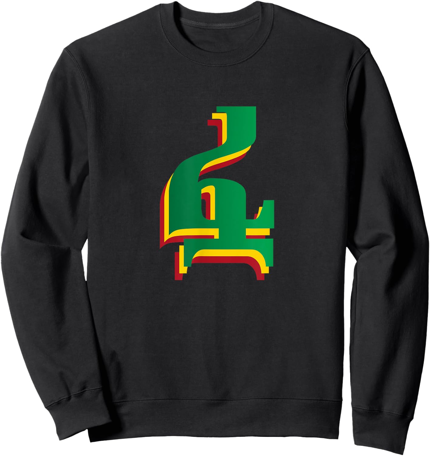 Cool in Amharic Fuwa Sweatshirt - Sweatshirt | Black