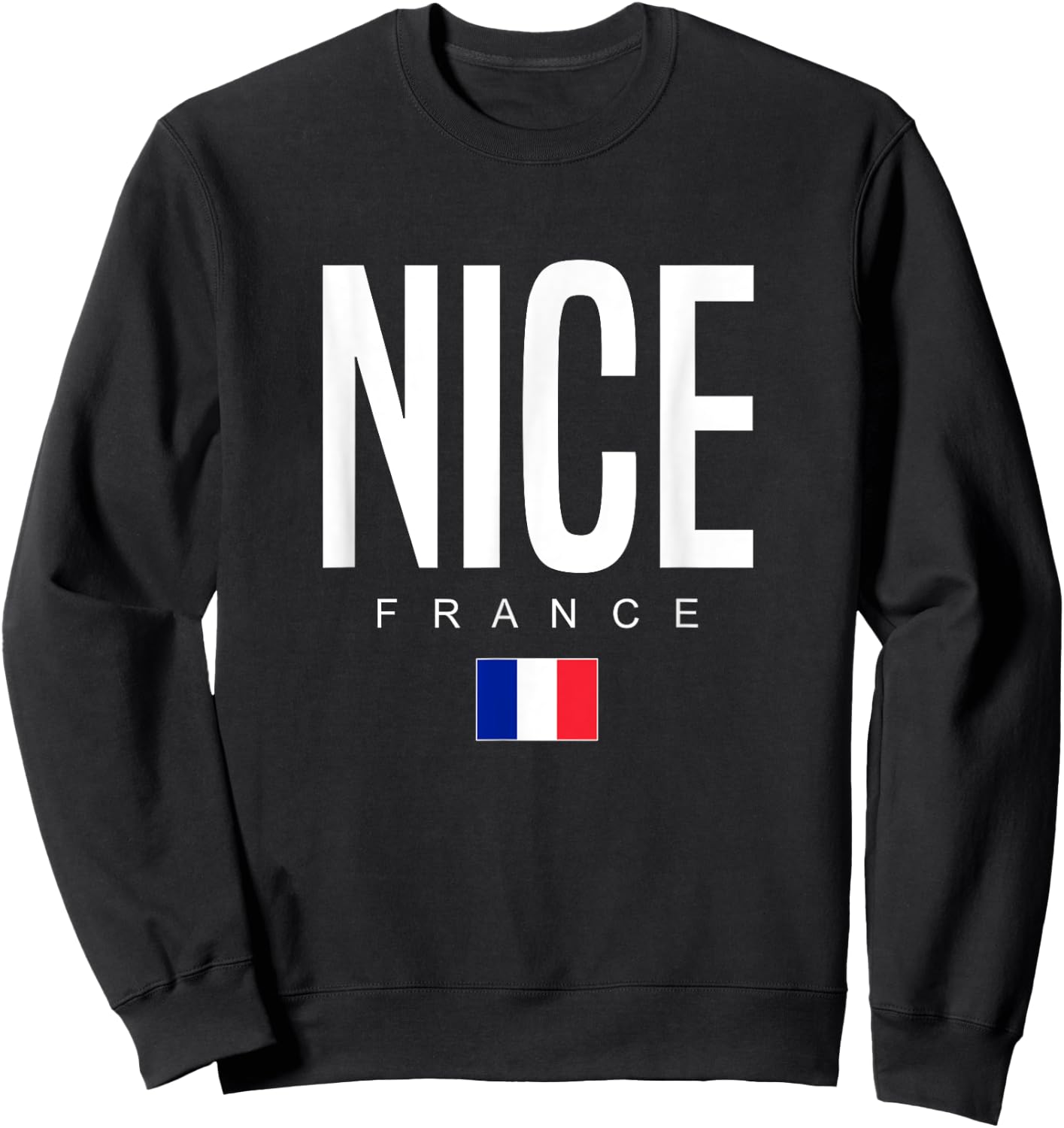 Nice France Sweatshirt - Sweatshirt | Black