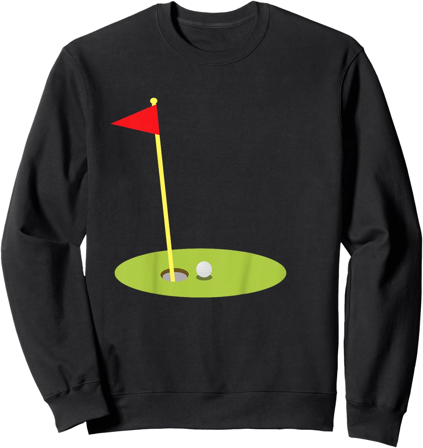 Kids Golf Themed Design For Golfer Golf Player Golfing Enthusiast Sweatshirt - Sweatshirt | Black
