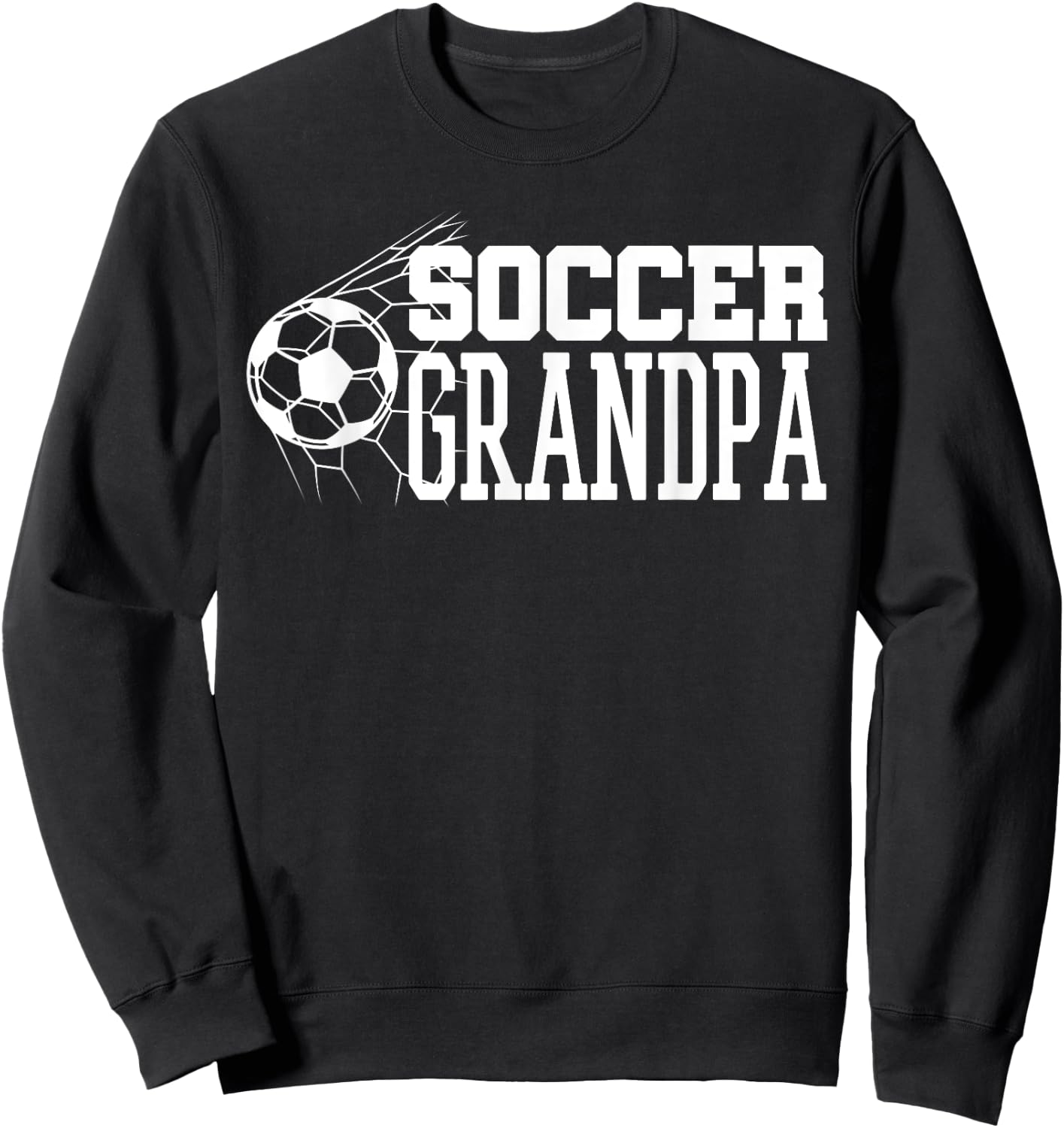 Soccer Grandpa Sweatshirt - Sweatshirt | Black