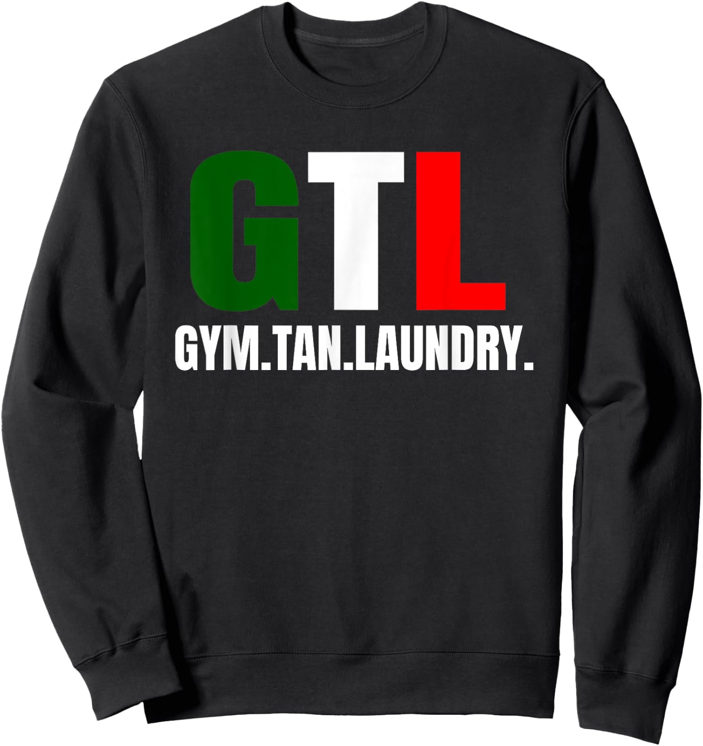 Gym Tan Laundry Gtl New Jersey Nj Shore Sweatshirt - Sweatshirt | Black