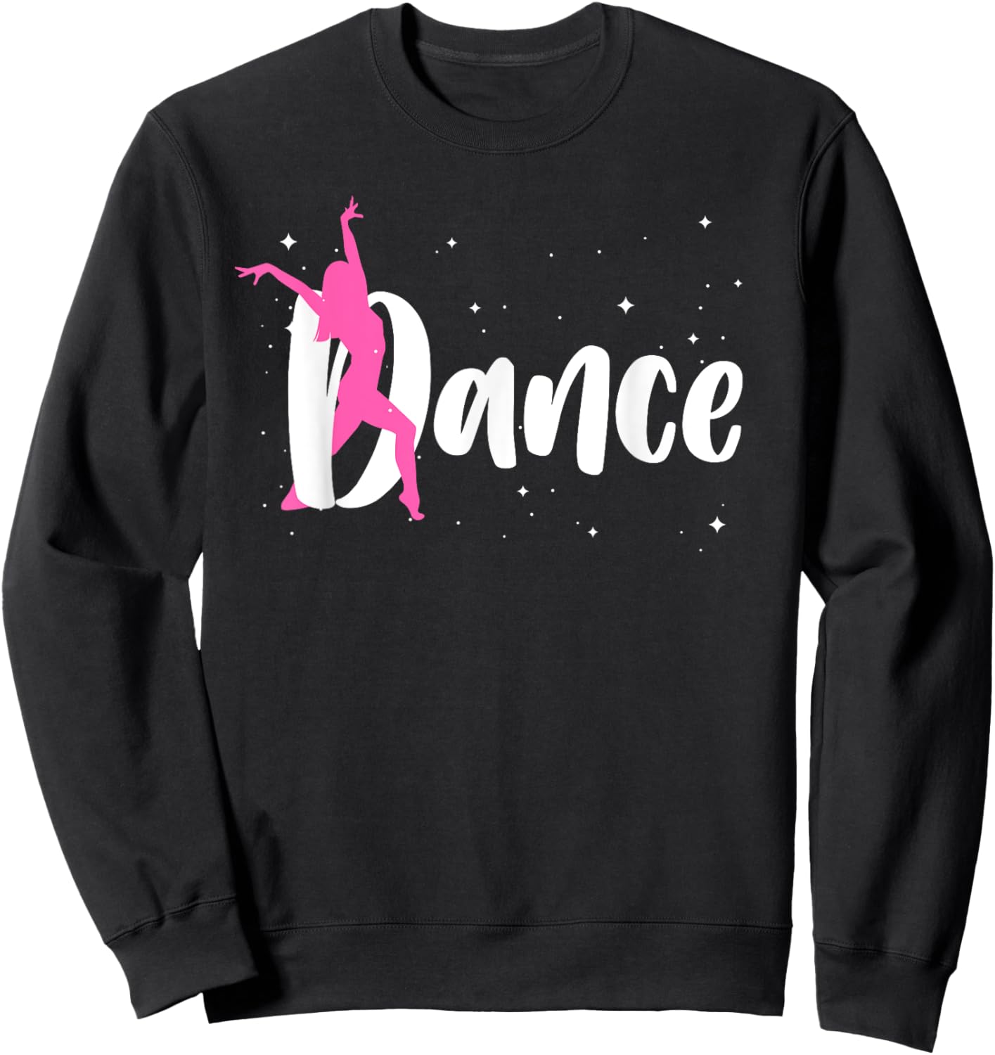 Cool Dance Girls Ballroom Lyrical Hip Hop Dancing Sweatshirt - Sweatshirt | Black