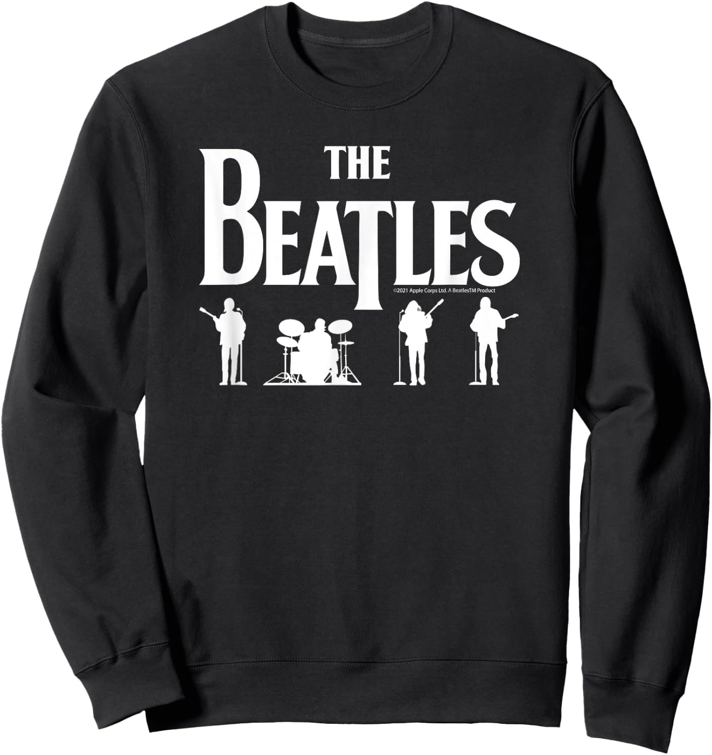 The Beatles - Silhouettes Sweatshirt - Sweatshirt | Black