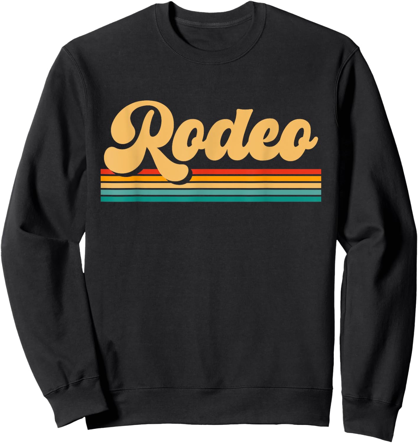 Horse Riding Apparel - Rodeo Sweatshirt - Sweatshirt | Black