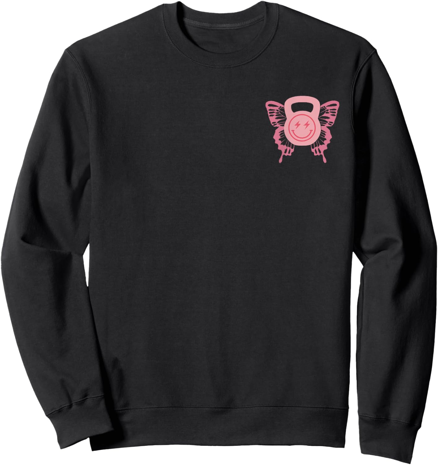 In My Lifting Era, Funny Workout Weightlifting Front & Back Sweatshirt - Sweatshirt | Black