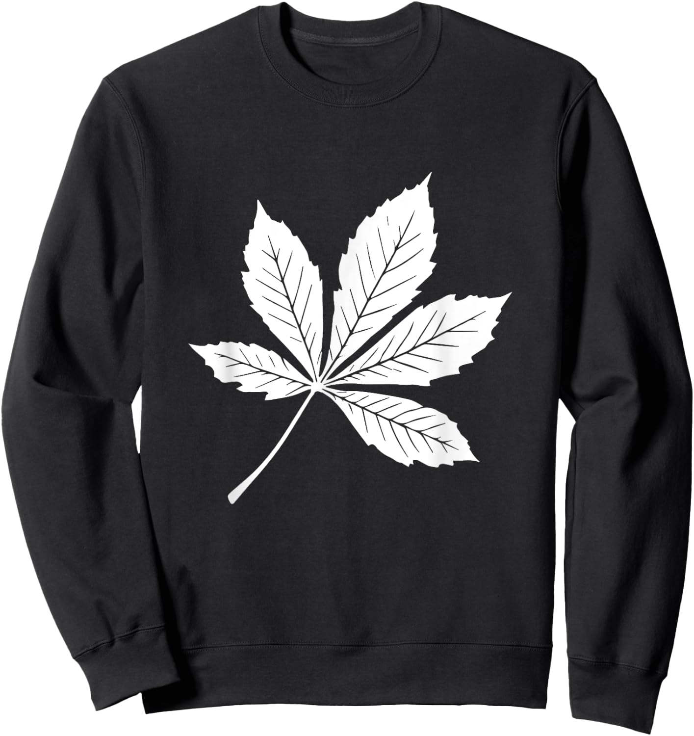 Buckeye Leaf Sweatshirt - Sweatshirt | Black