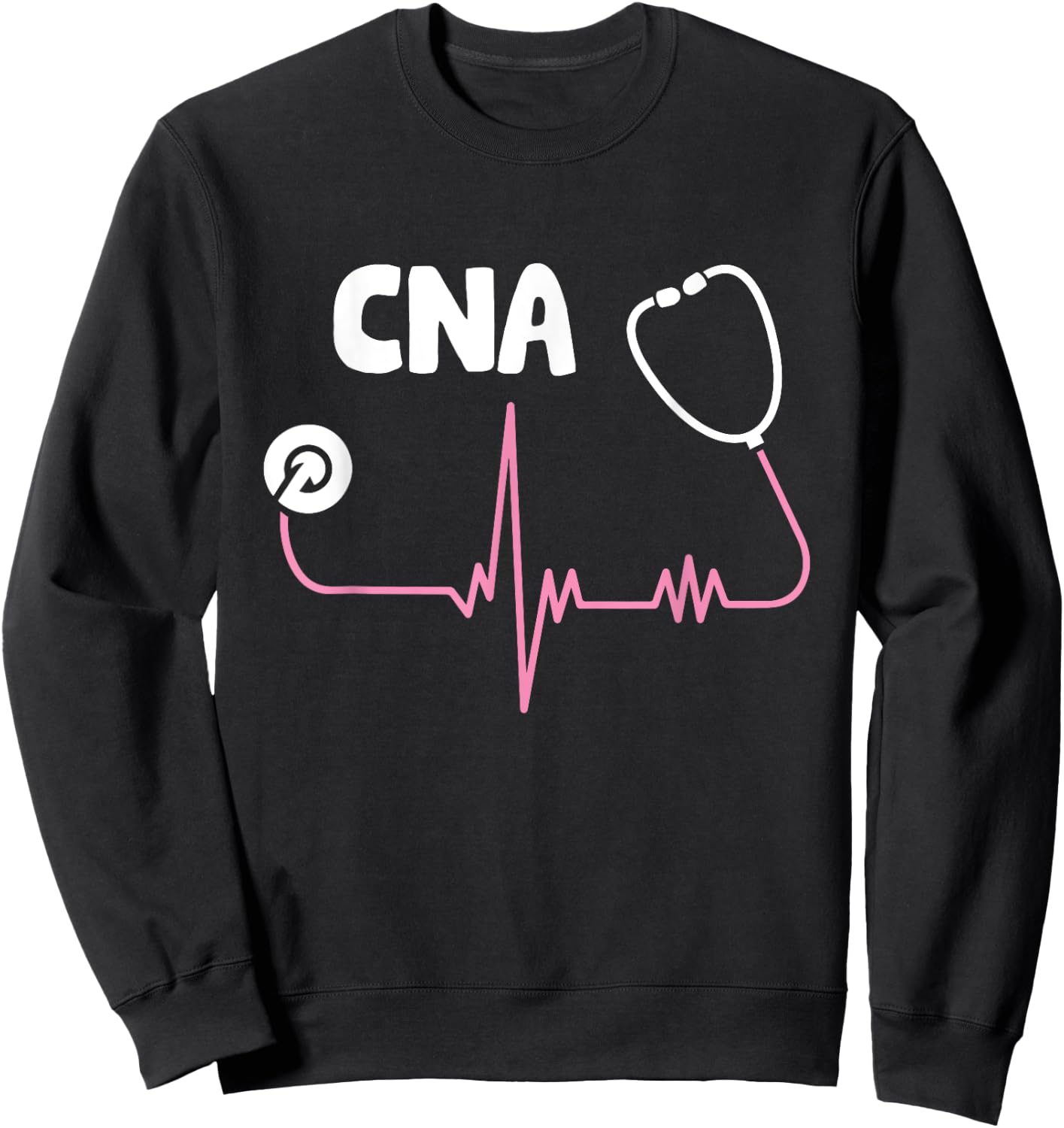 CNA Nurse Sweatshirt - Sweatshirt | Black