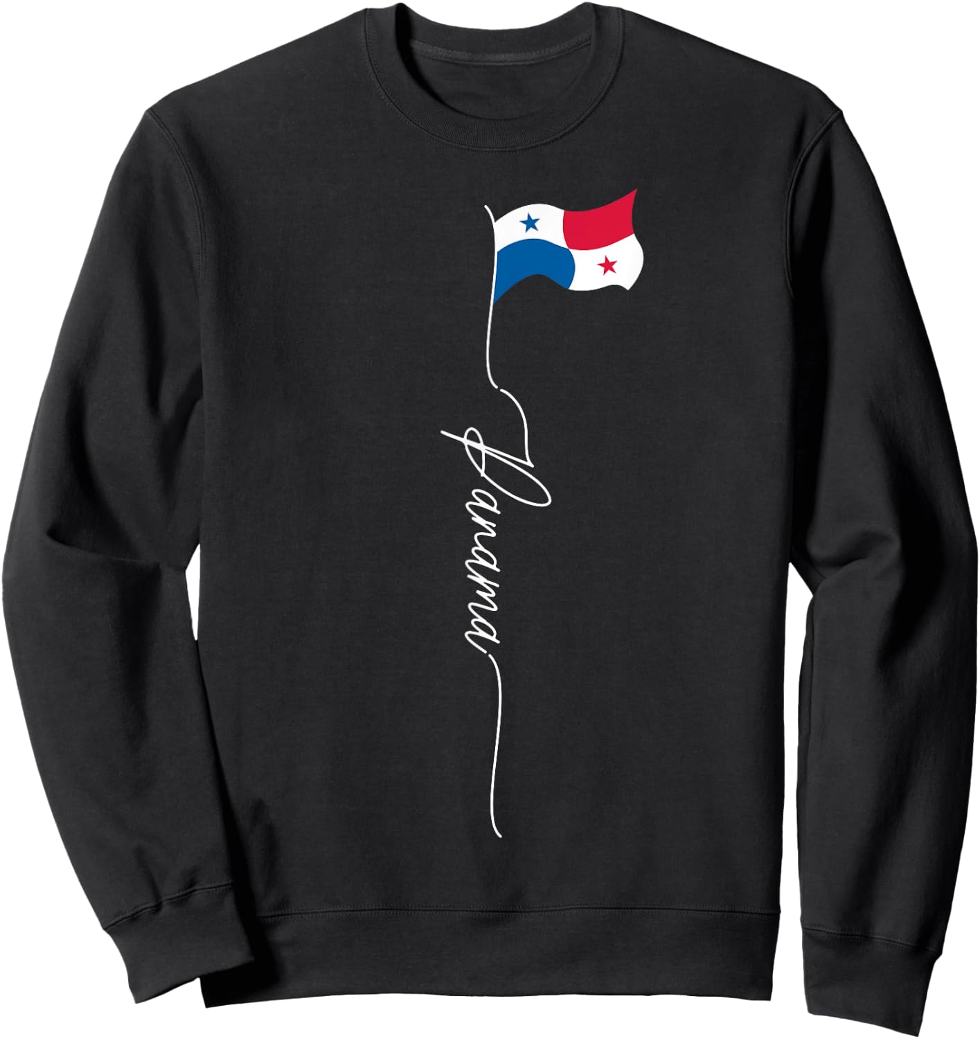 Panama, Panama flag, patriotic Panamanian flag Sweatshirt - Sweatshirt | Black