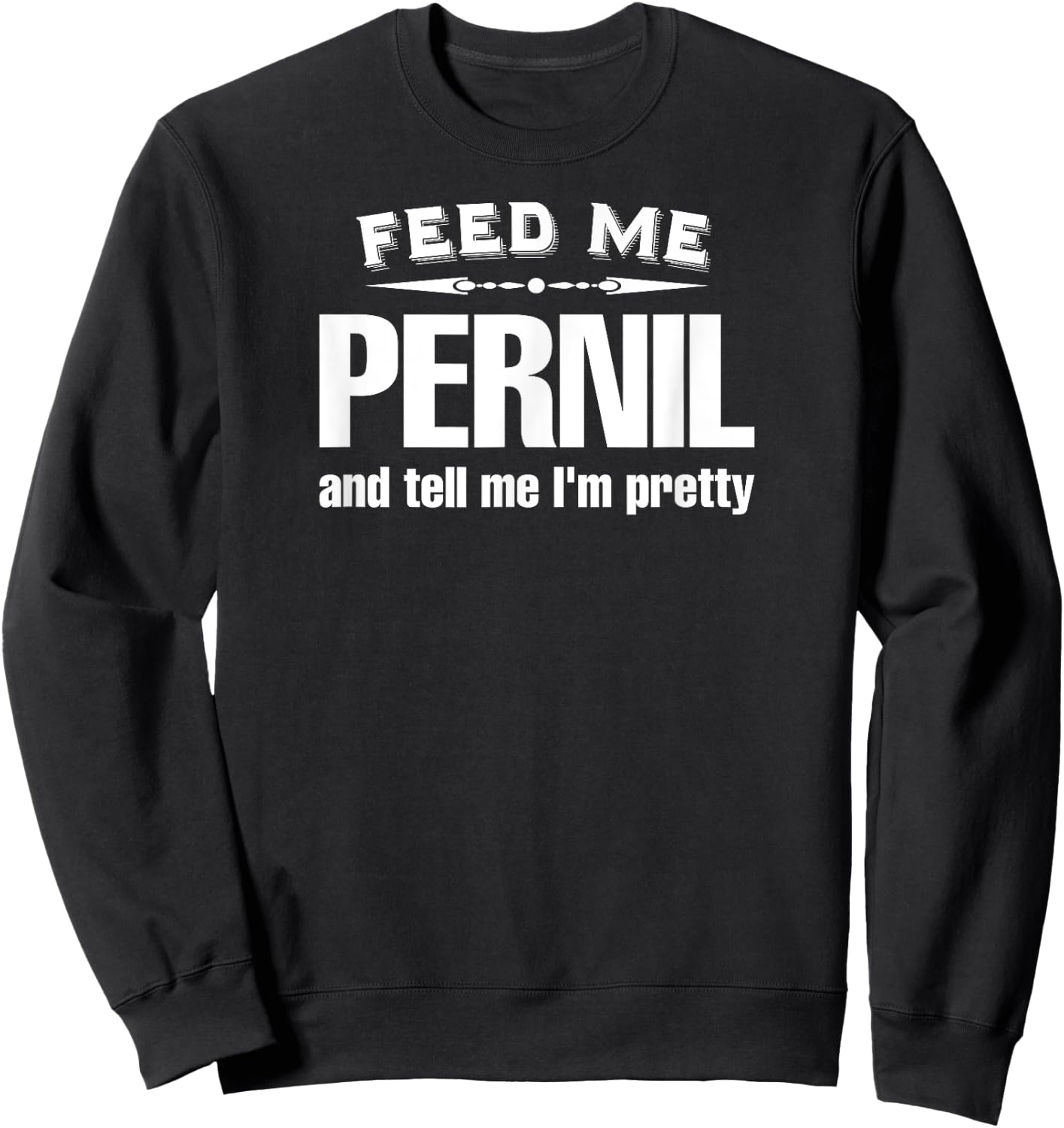 Funny Pernil Lover | Meat, Barbecue & BBQ Joke Sweatshirt - Sweatshirt | Black