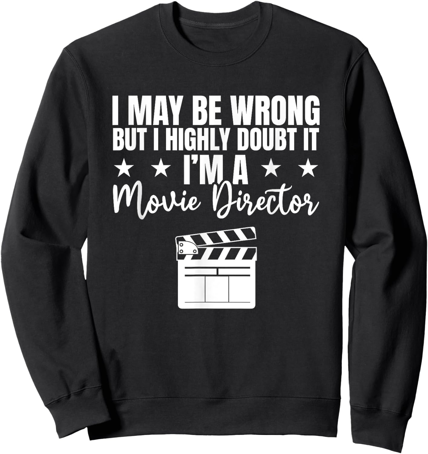 Movie Producer Video Production Filmmaker Film Director Sweatshirt - Sweatshirt | Black