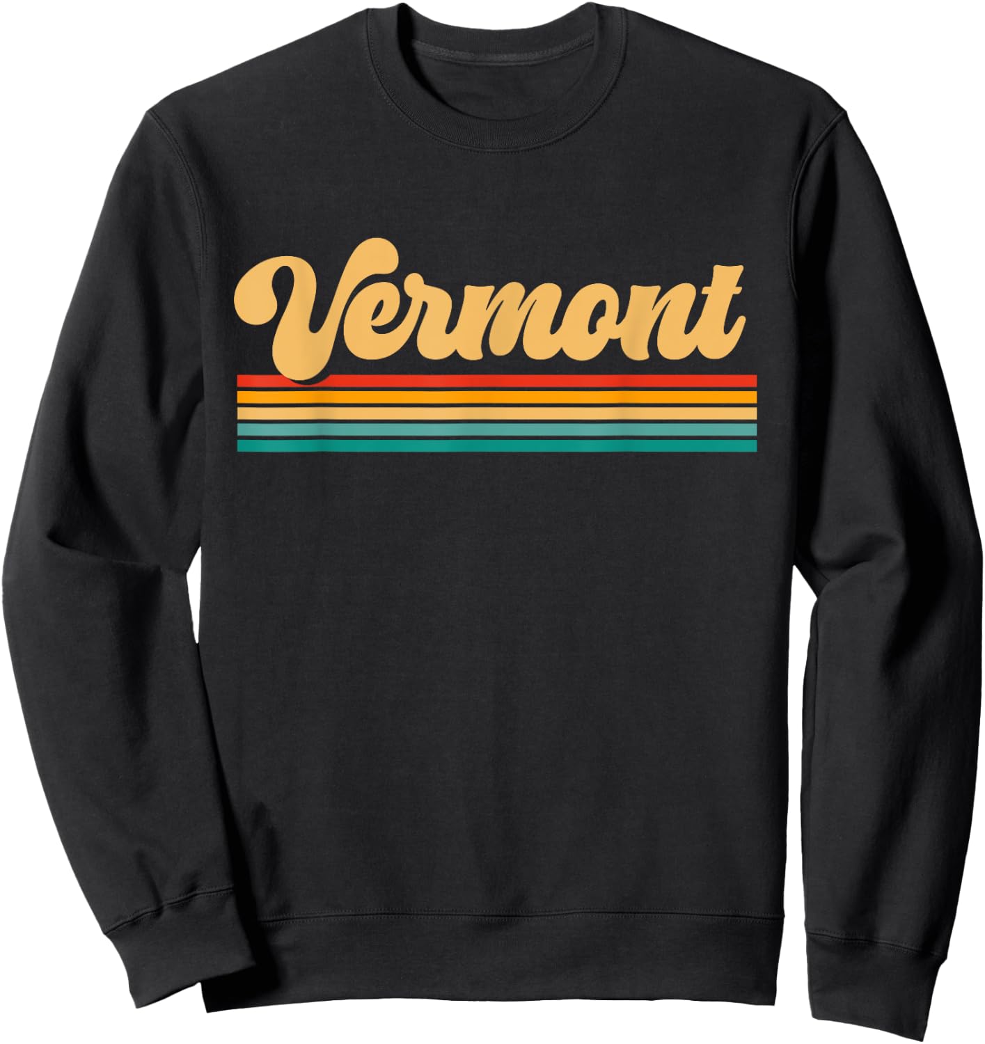 State of Vermont Sweatshirt - Sweatshirt | Black