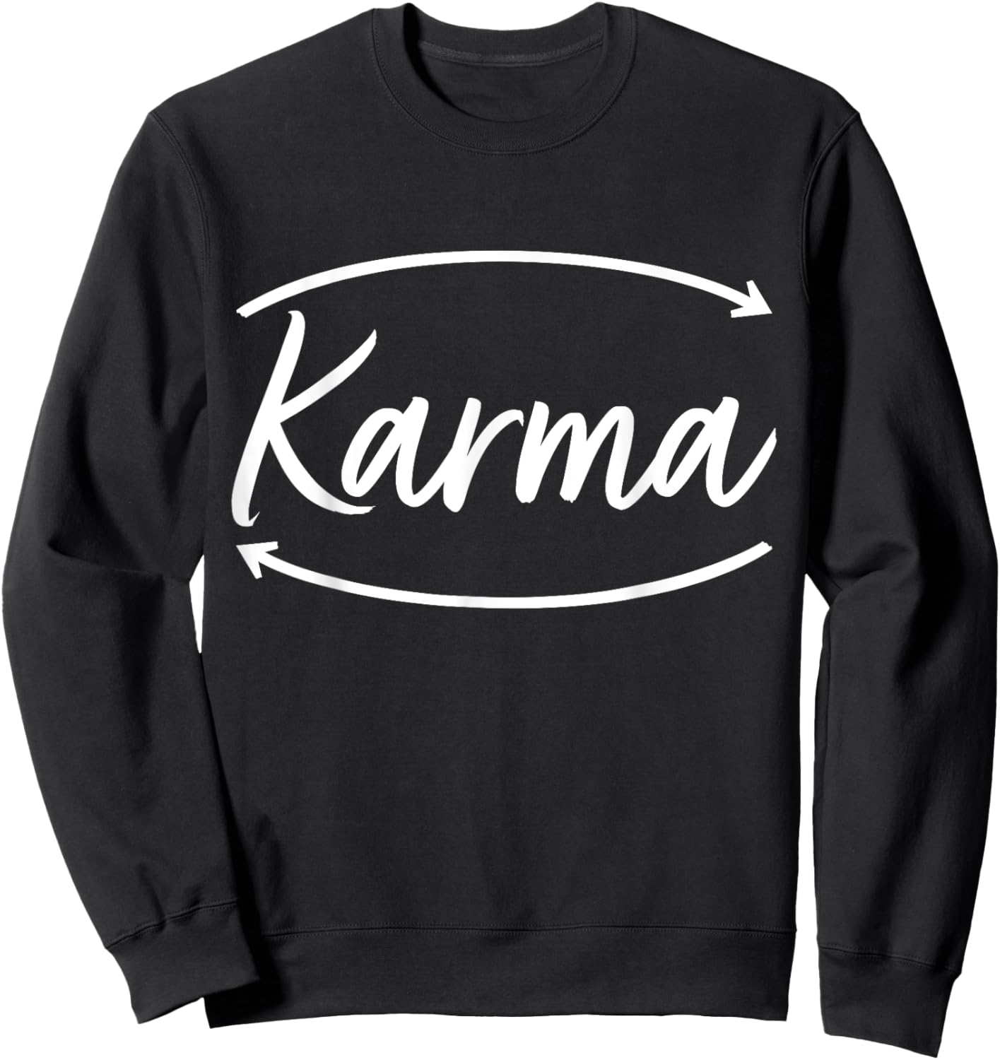 Buddhism Karma Hinduism Sweatshirt - Sweatshirt | Black