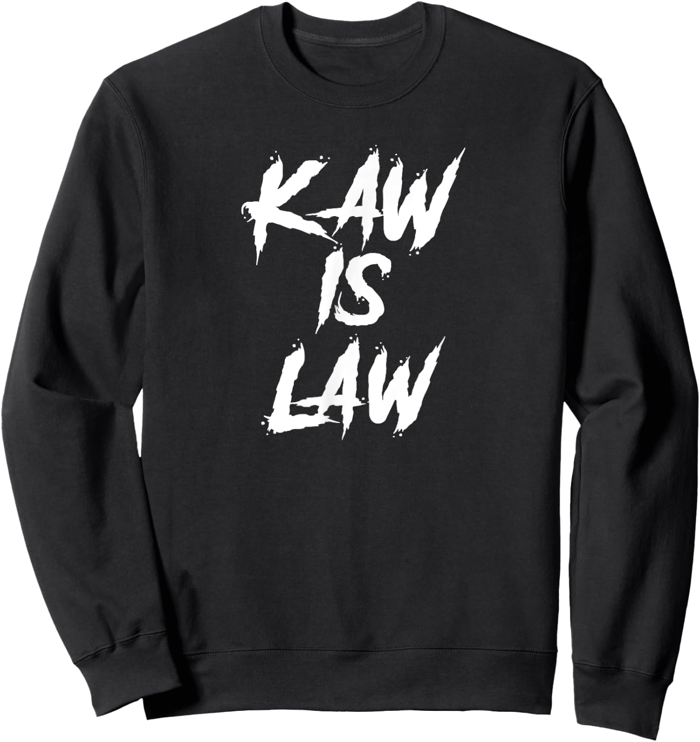 Kaw is Law Battlehawks St. Louis Football Tailgate Sweatshirt - Sweatshirt | Black