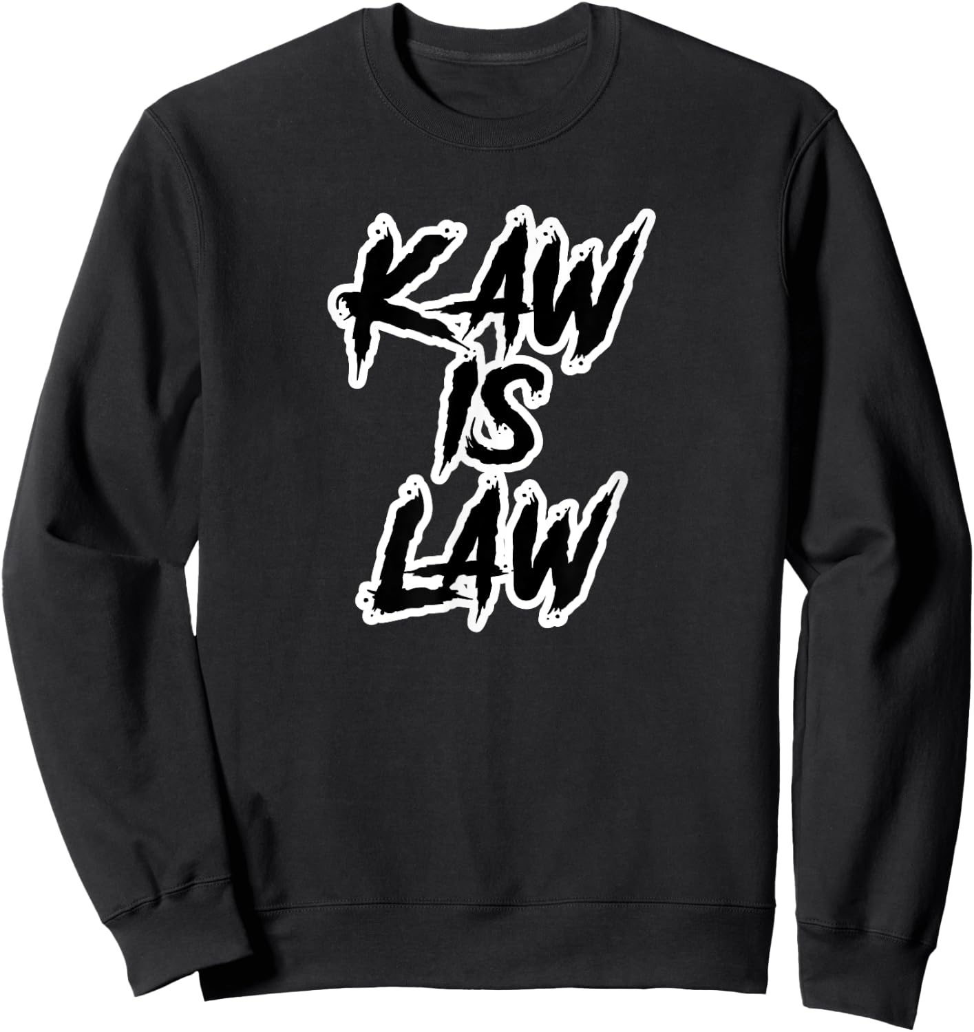 Kaw is Law Battlehawks St. Louis Football Tailgate Sweatshirt - Sweatshirt | Black