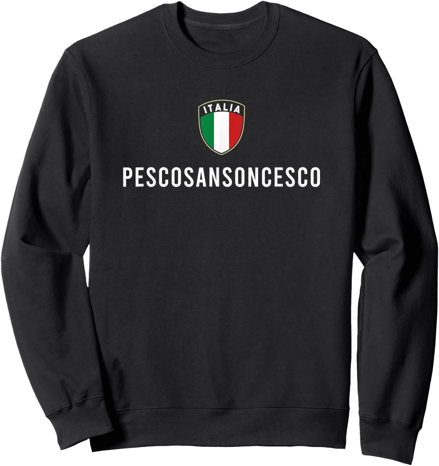 Pescosansonesco Sweatshirt - Sweatshirt | Black