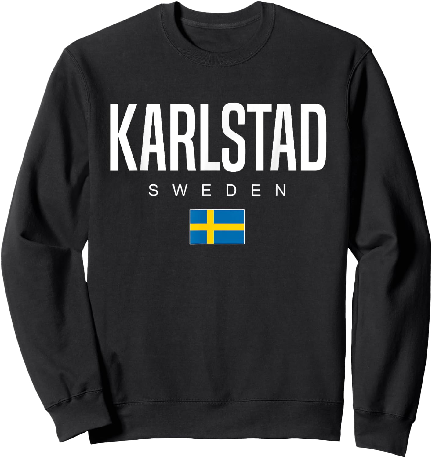 Karlstad Sweden Sweatshirt - Sweatshirt | Black