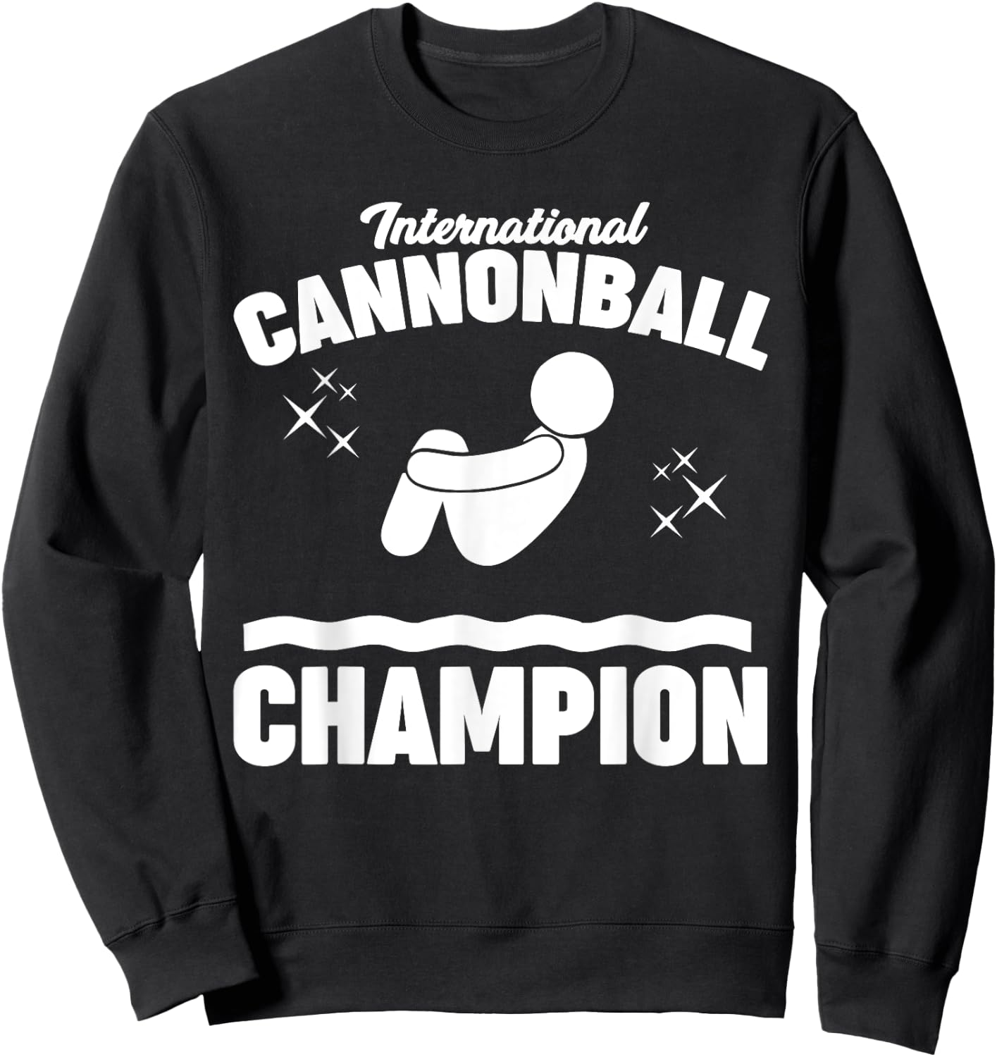 International Cannonball Champion Sweatshirt - Sweatshirt | Black