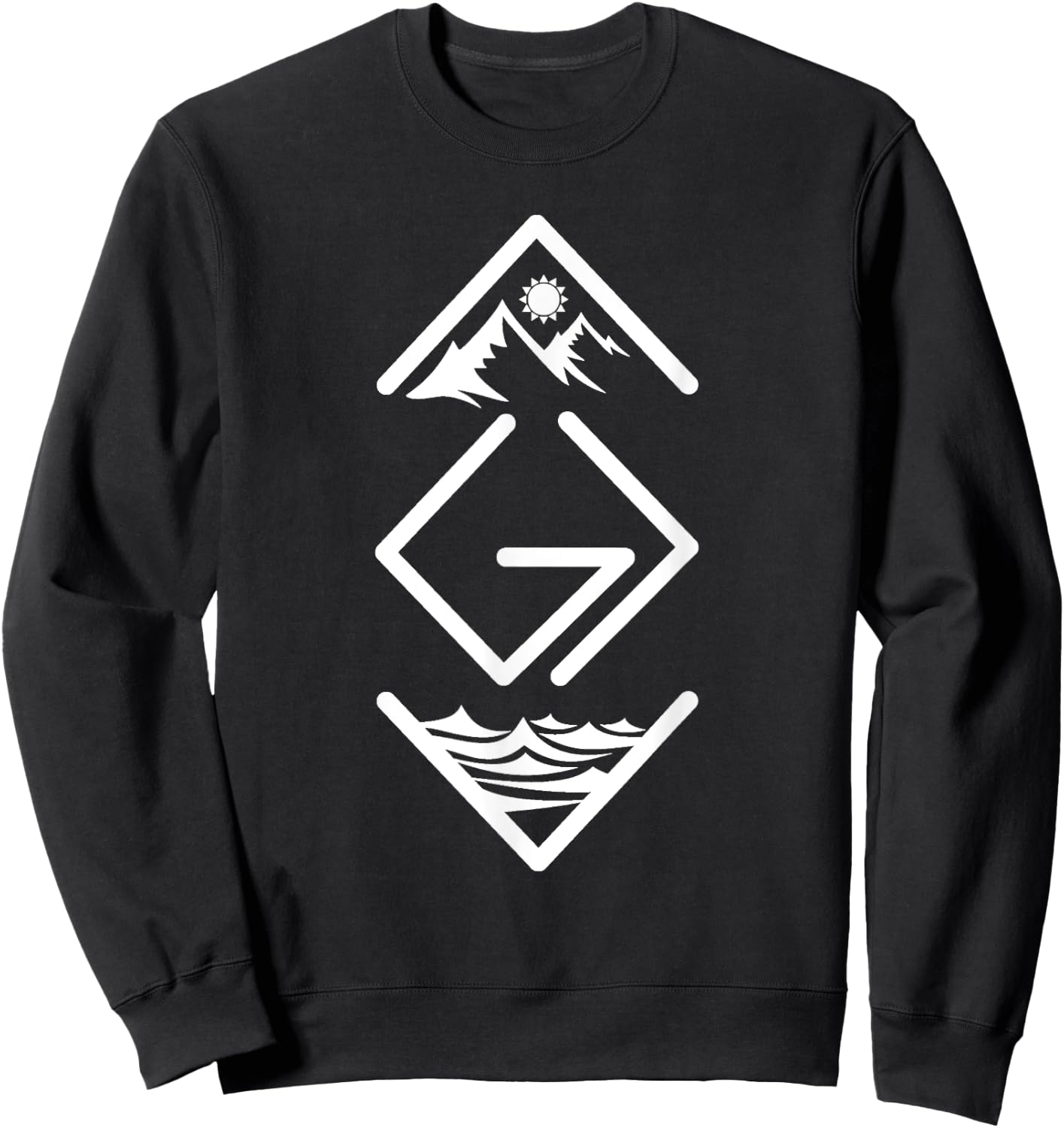 God Is Greater Than The Highs And Lows; Ups And Downs Sweatshirt - Sweatshirt | Black